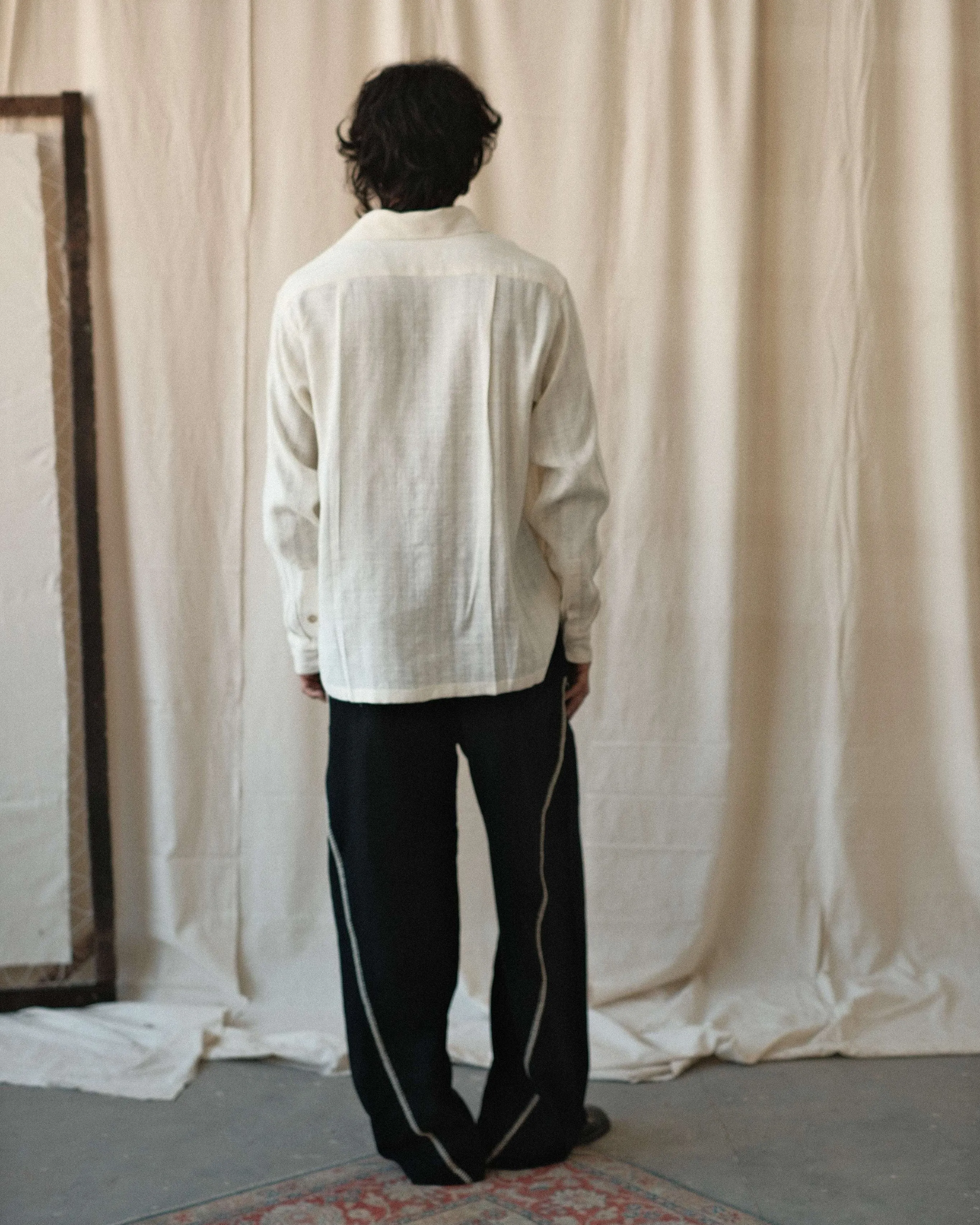 SILK STRIPE SHIRT sold by Kartik Research product image thumbnail 3