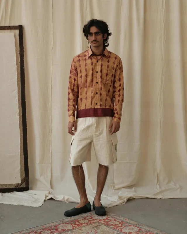 SHIBORI SHIRT made by Kartik Research