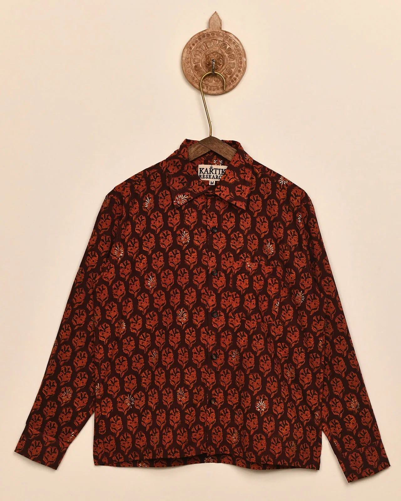 BLOCK PRINT SHIRT sold by Kartik Research product image thumbnail 3