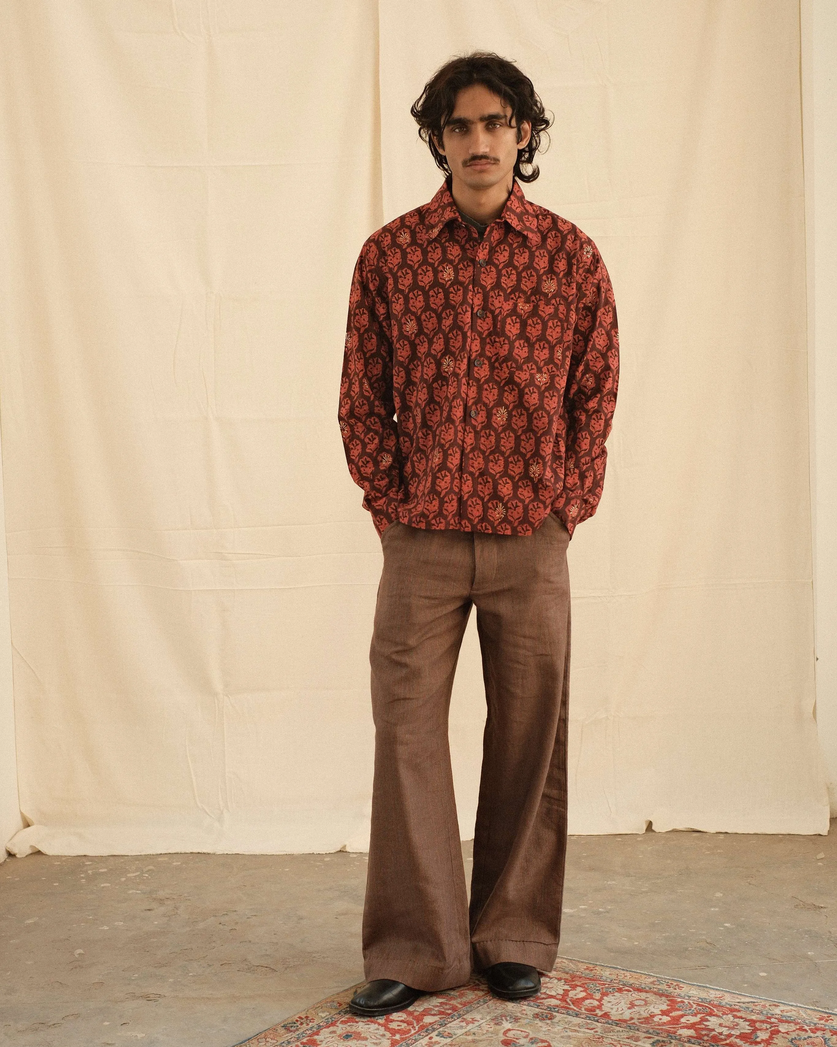 BLOCK PRINT SHIRT sold by Kartik Research