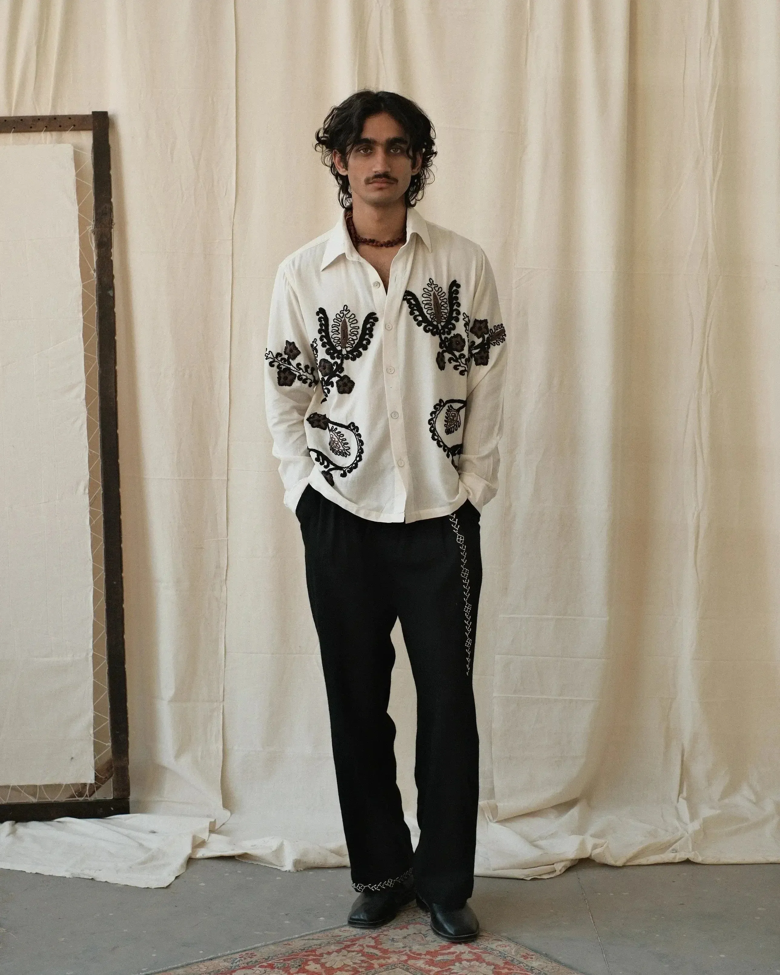 RABARI WOOL TROUSER sold by Kartik Research