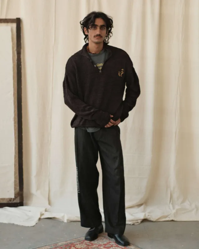 ERI SILK KNIT POLO made by Kartik Research