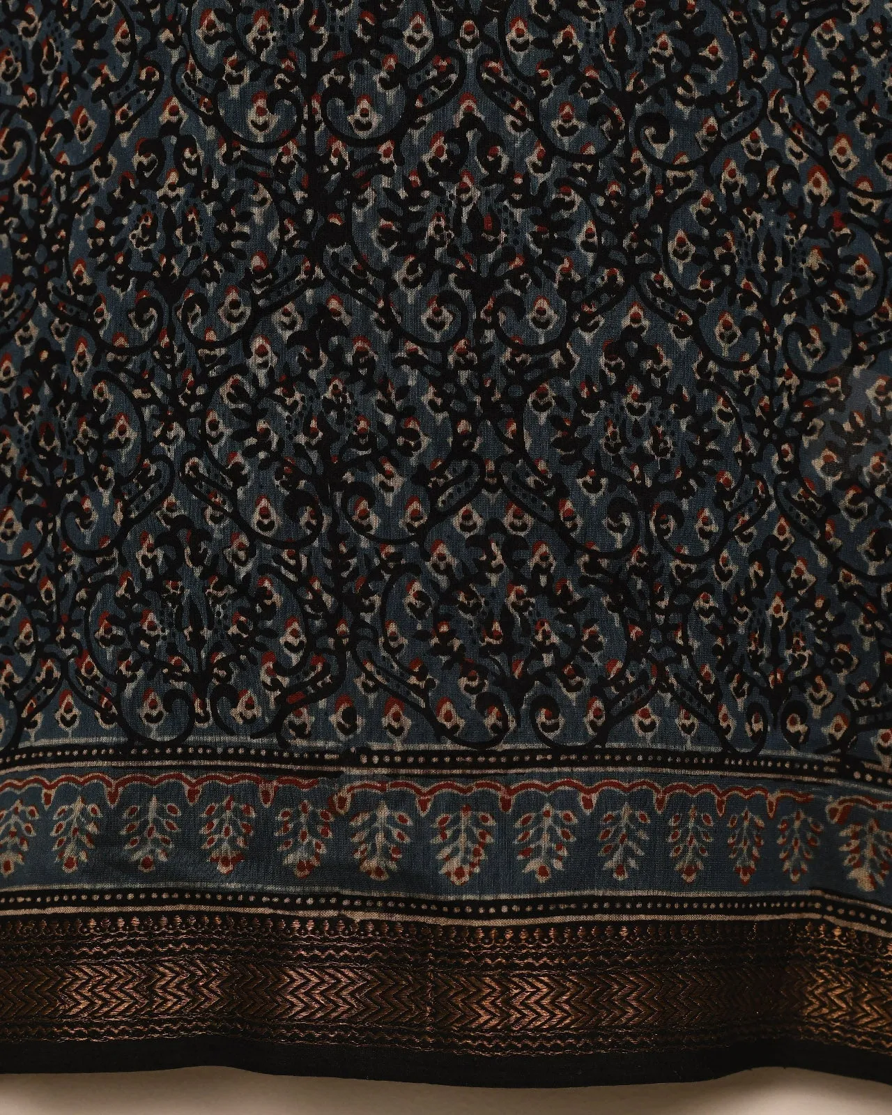 SILK BLOCK PRINT SHIRT sold by Kartik Research product image thumbnail 4