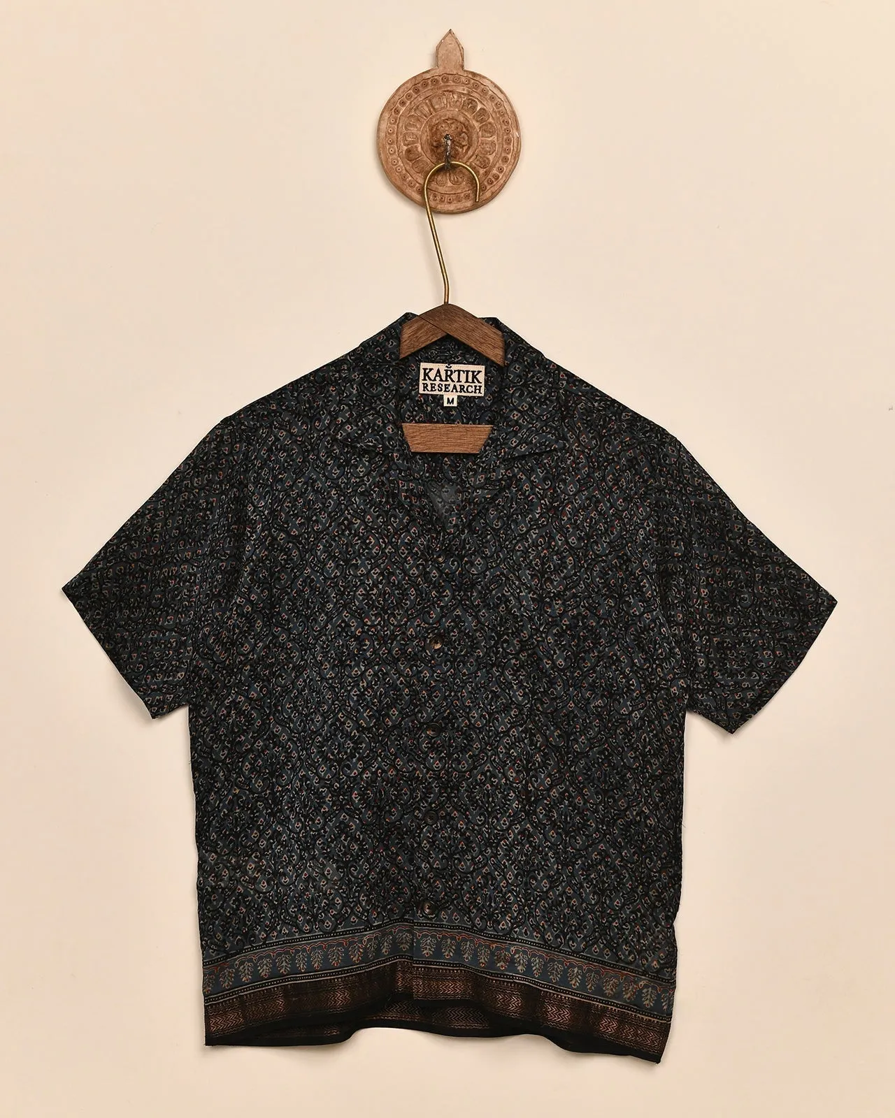 SILK BLOCK PRINT SHIRT sold by Kartik Research product image thumbnail 3