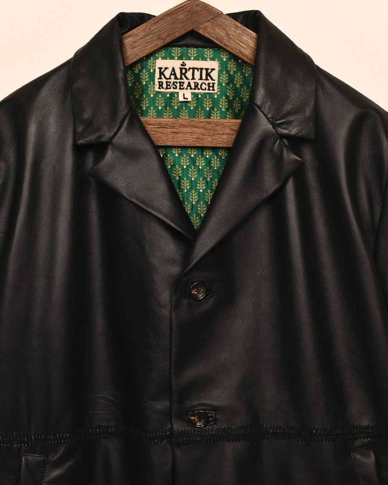 RABARI LEATHER BLAZER sold by Kartik Research product image thumbnail 5