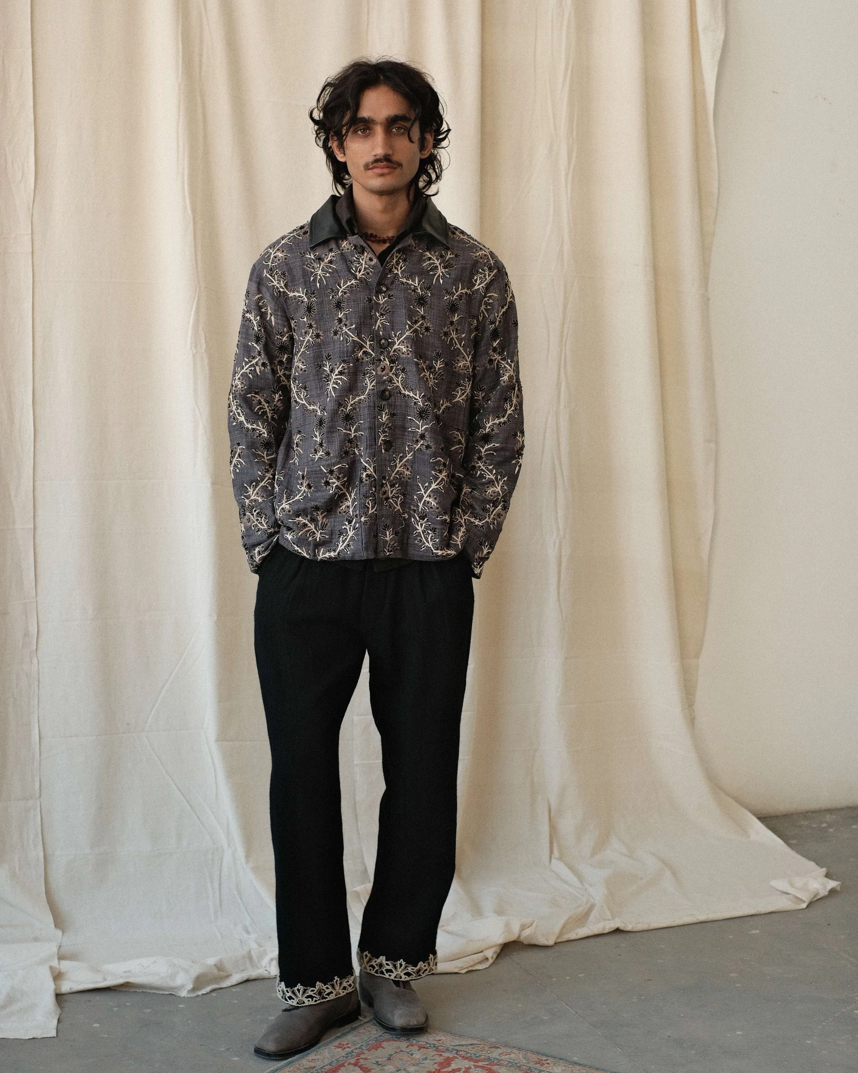 CHINTZ CHORE COAT sold by Kartik Research