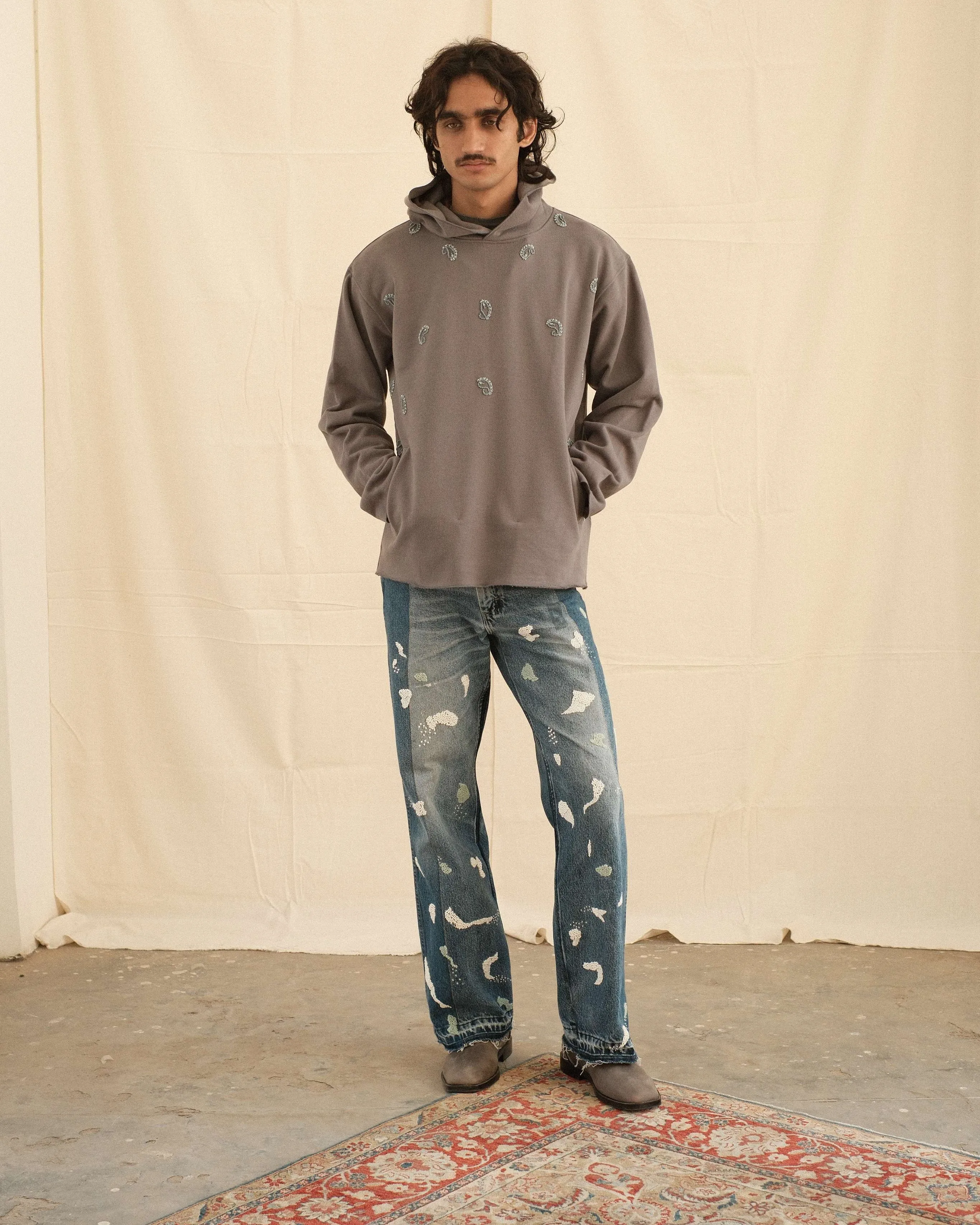 PAISLEY HOODIE sold by Kartik Research