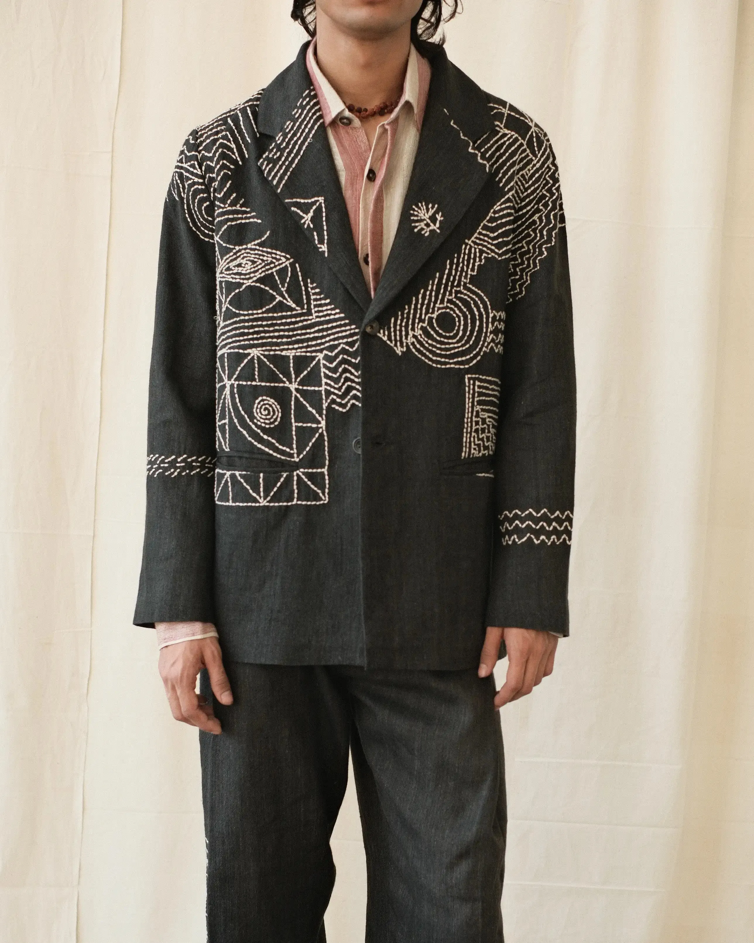 CRASH KANTHA BLAZER sold by Kartik Research