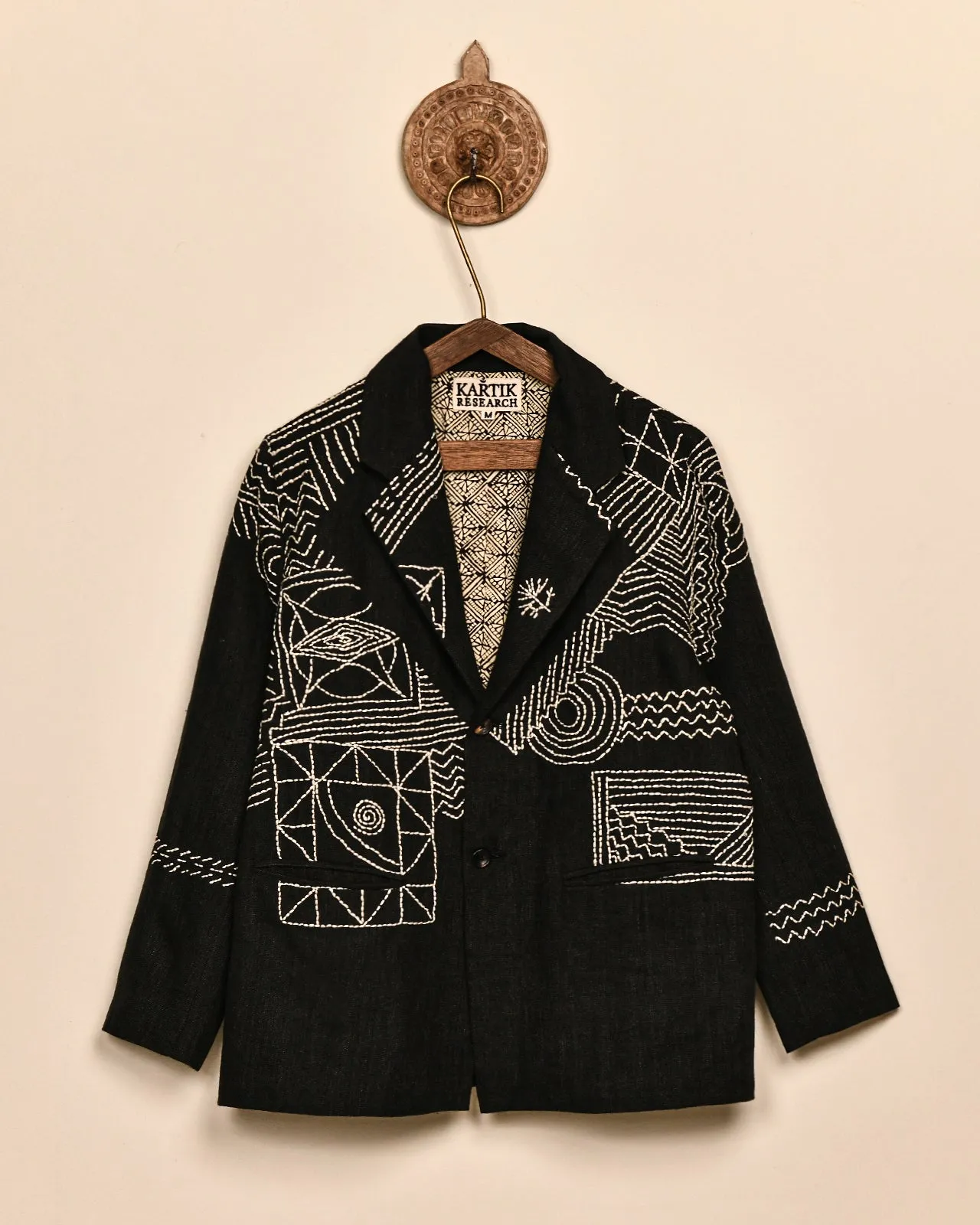 CRASH KANTHA BLAZER sold by Kartik Research product image thumbnail 4