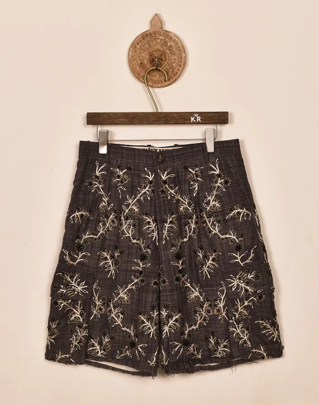 CHINTZ CARGO SHORTS made by Kartik Research