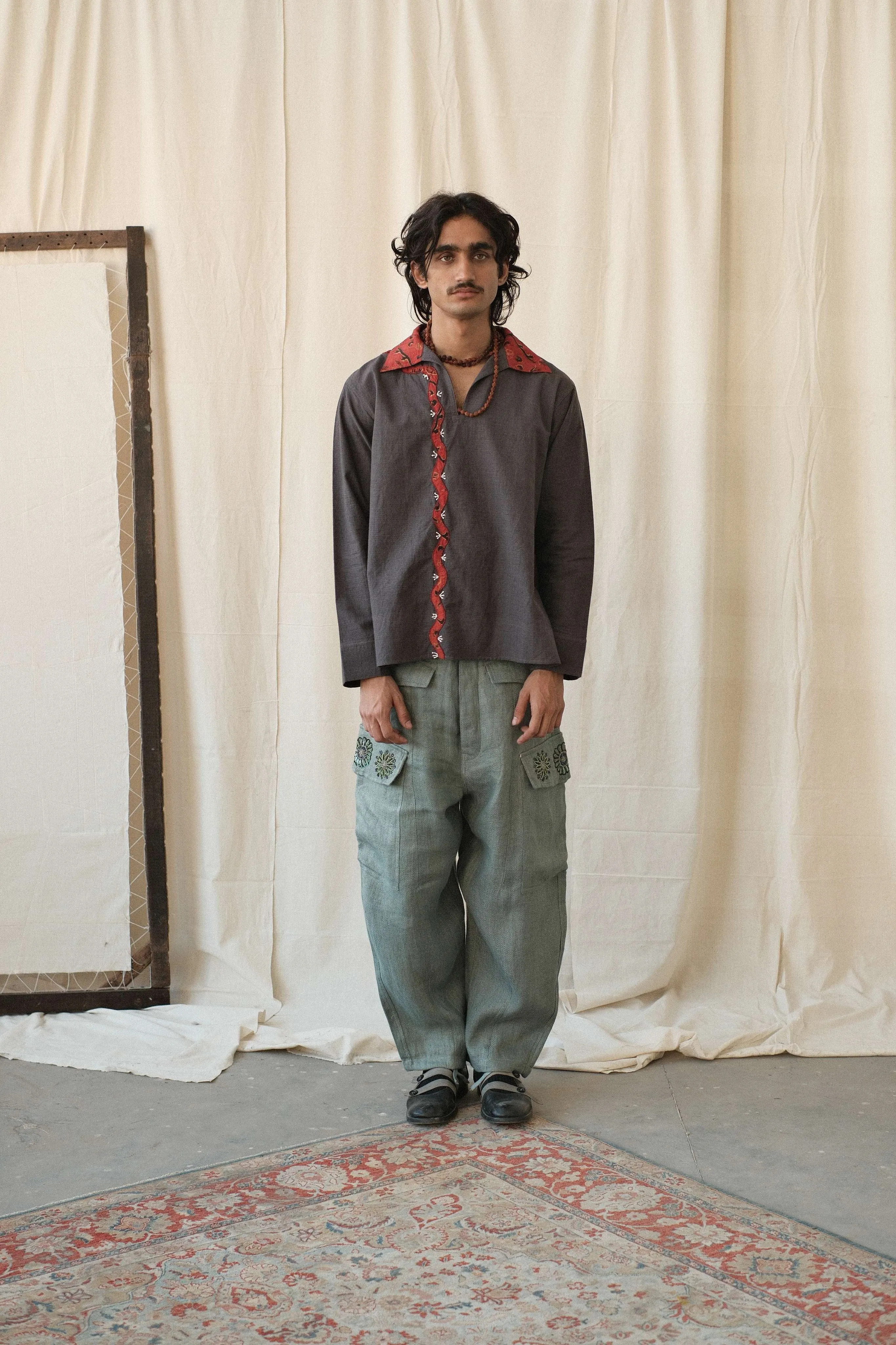BHUTIA SHIRT sold by Kartik Research product image thumbnail 2