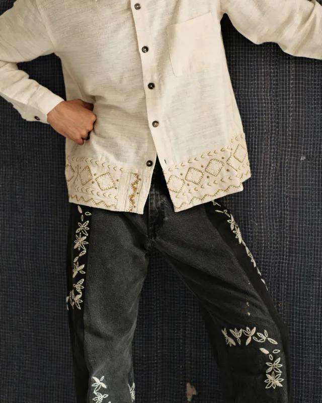 HAND QUILTED SHIRT made by Kartik Research