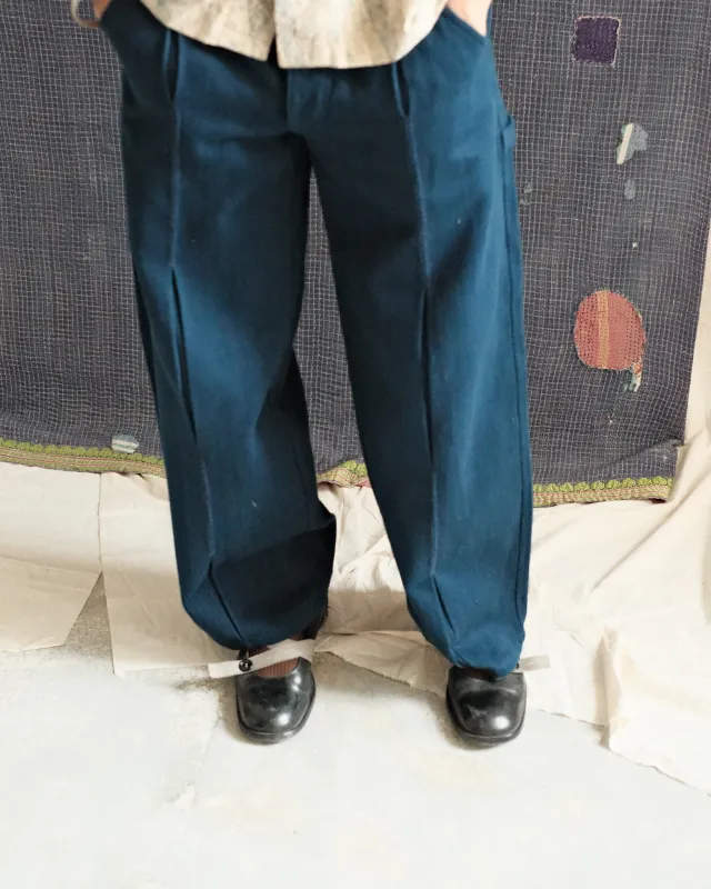 INDIGO SHANTI PANT made by Kartik Research