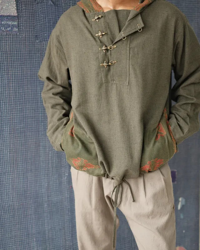 METAL CLASP PARKA made by Kartik Research