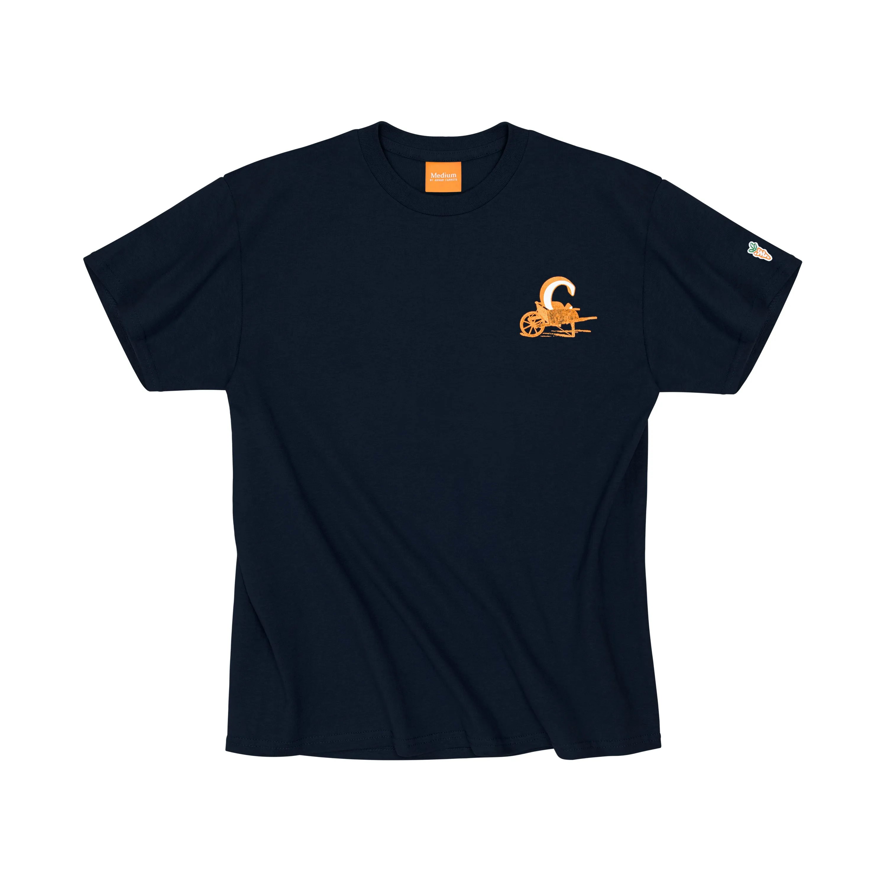 WHEELBARROW TEE - NAVY sold by Anwar Carrots