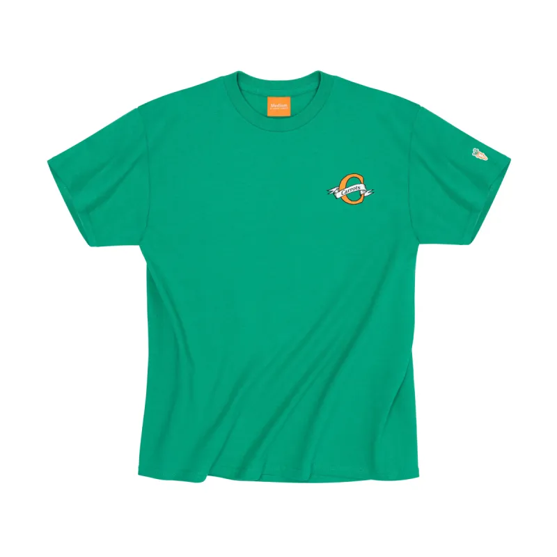BANNER TEE - KELLY GREEN sold by Anwar Carrots
