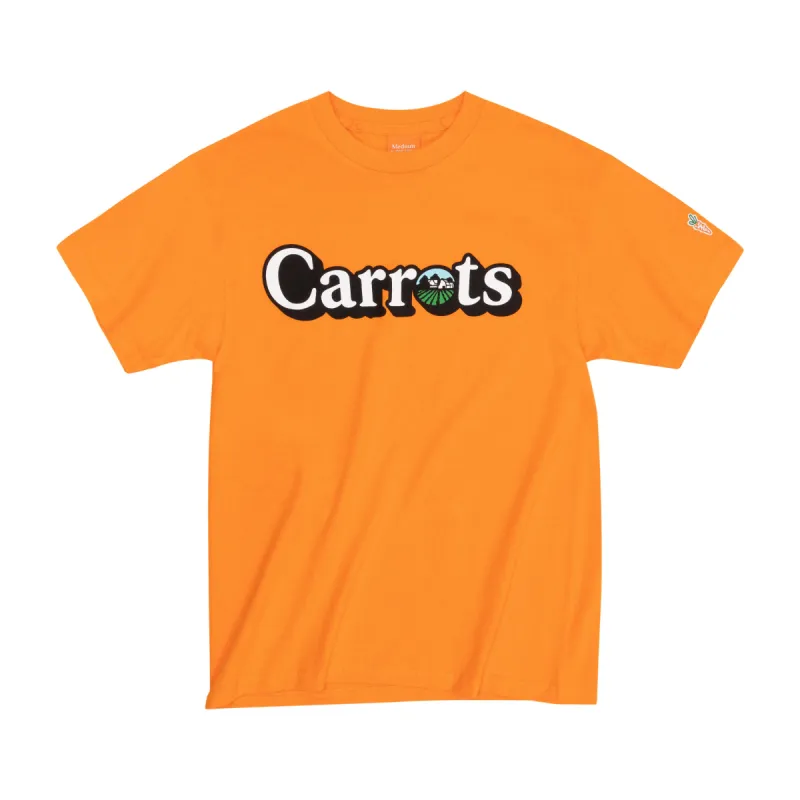 WORDMARK FARMS TEE - ORANGE sold by Anwar Carrots