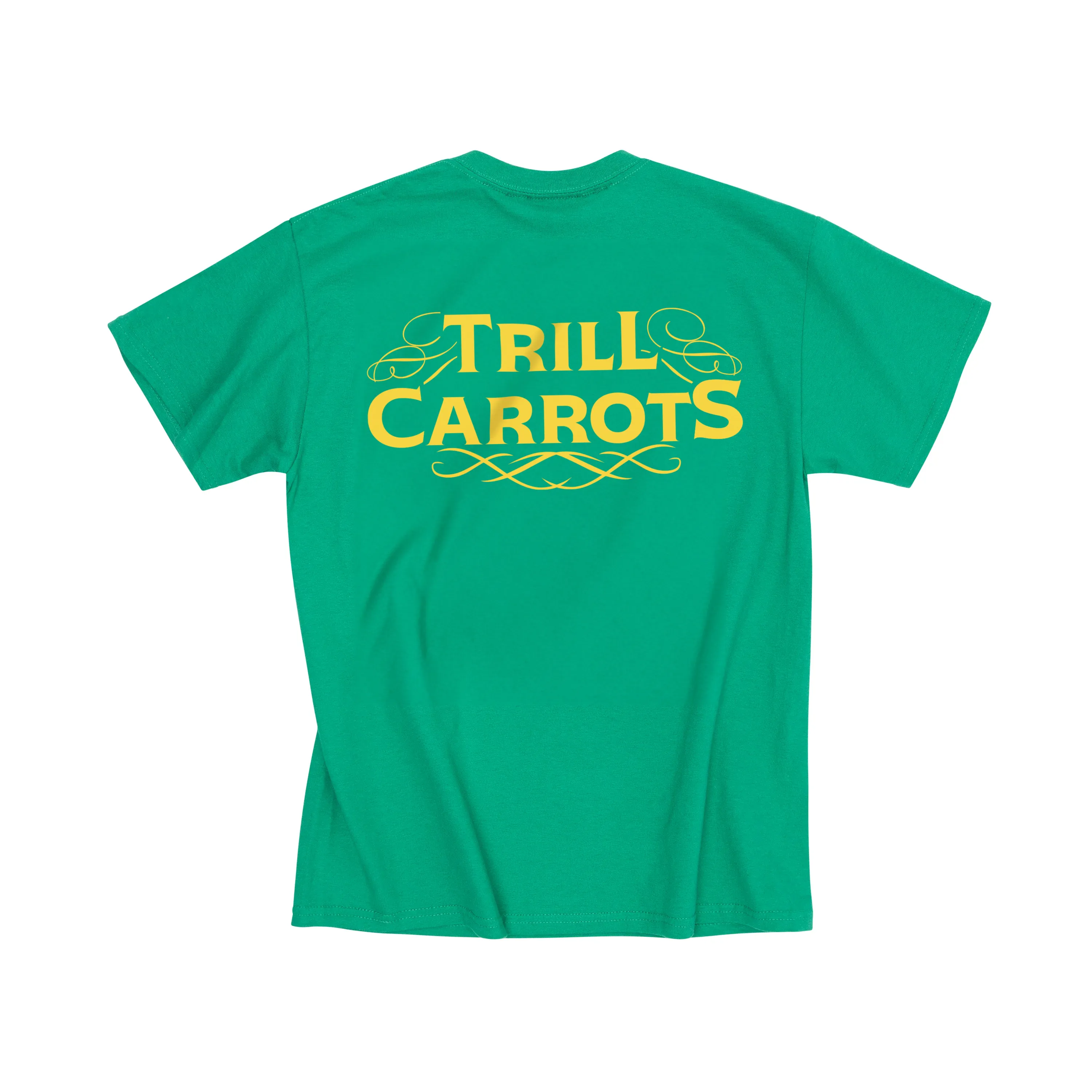 Trill Carrots Tee - Pea Green sold by Anwar Carrots product image thumbnail 2