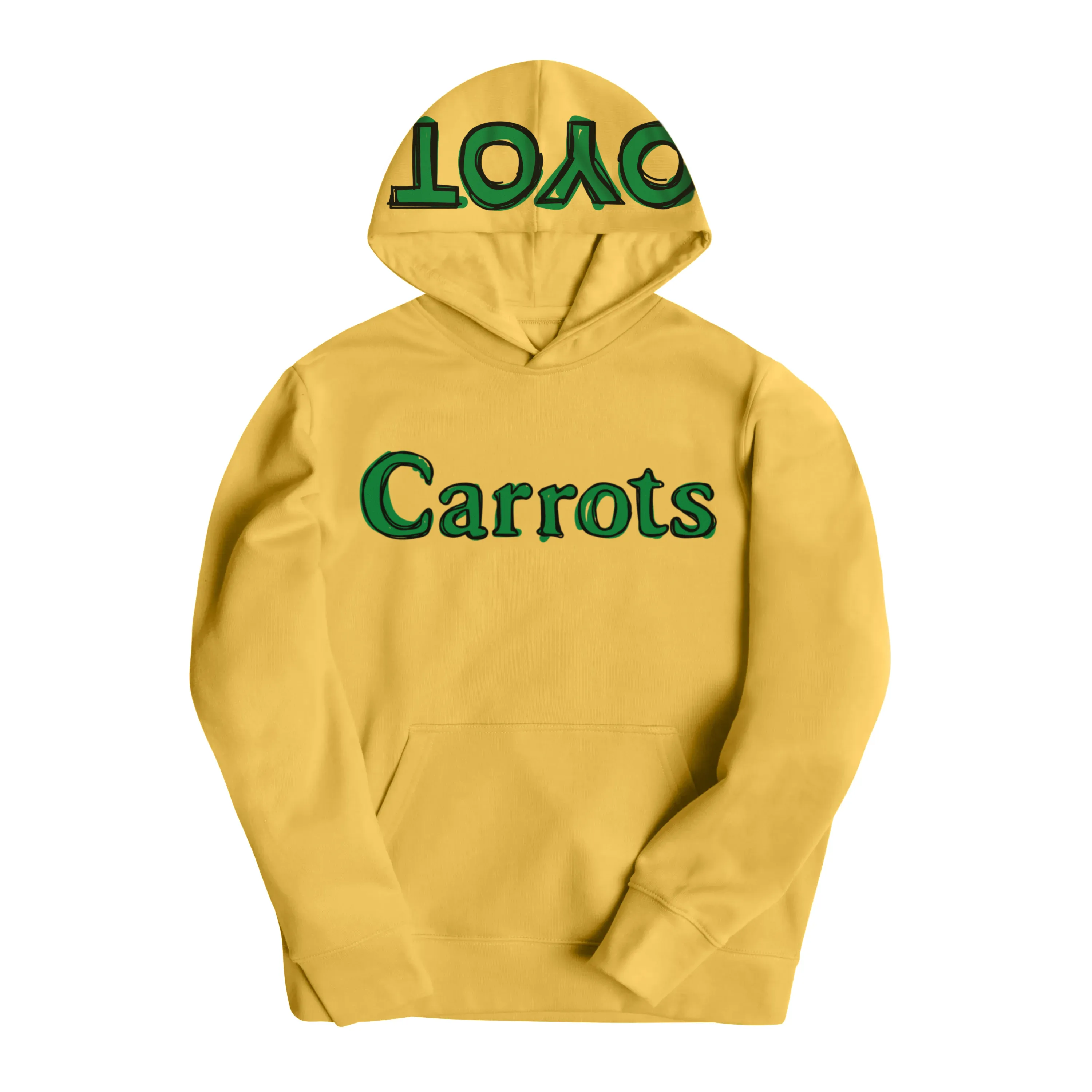 WORDMARK HOODIE - YOLK YELLOW sold by Anwar Carrots
