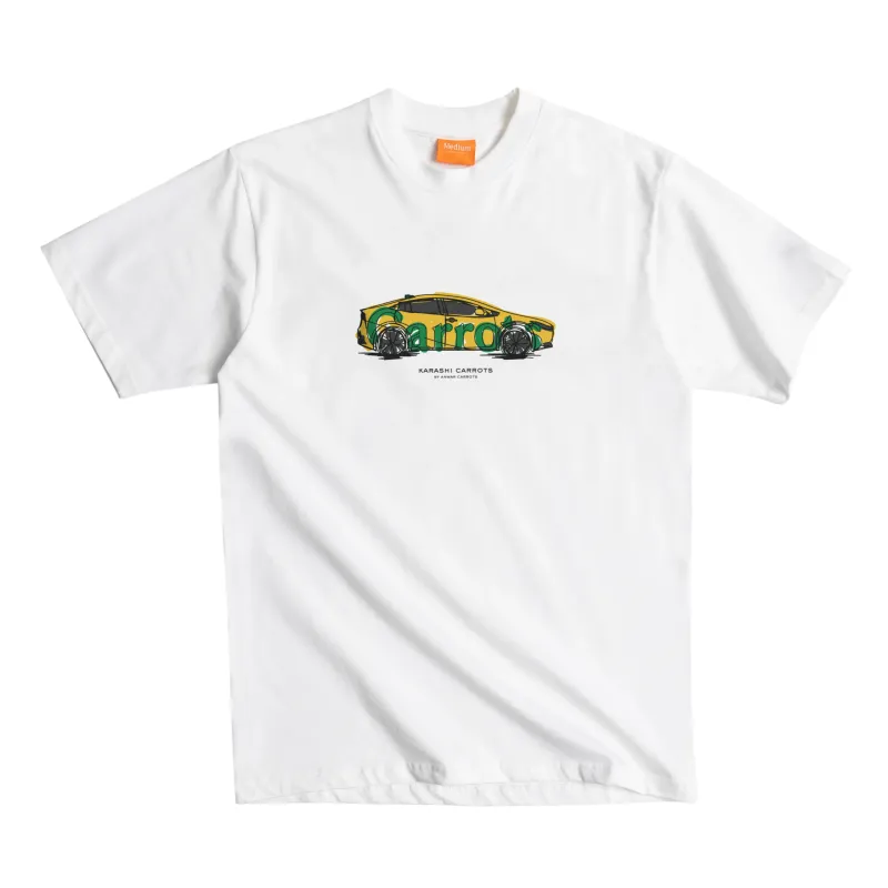 KARASHI TEE - WHITE sold by Anwar Carrots