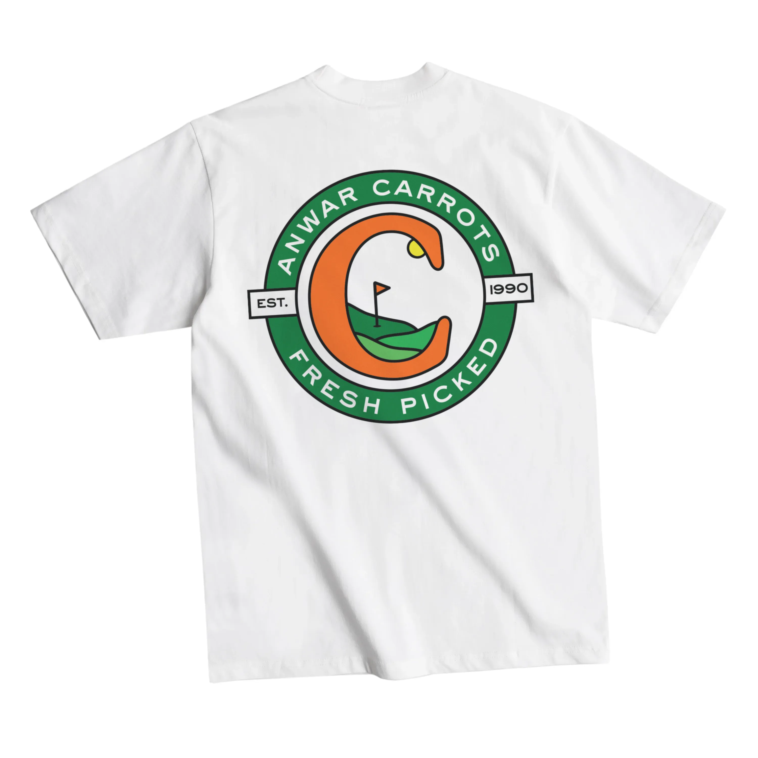 CARROTS BIRD DARTS POCKET TEE - WHITE sold by Anwar Carrots product image thumbnail 2