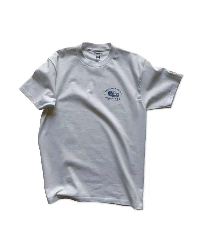 Daily Root Tee - White made by Anwar Carrots