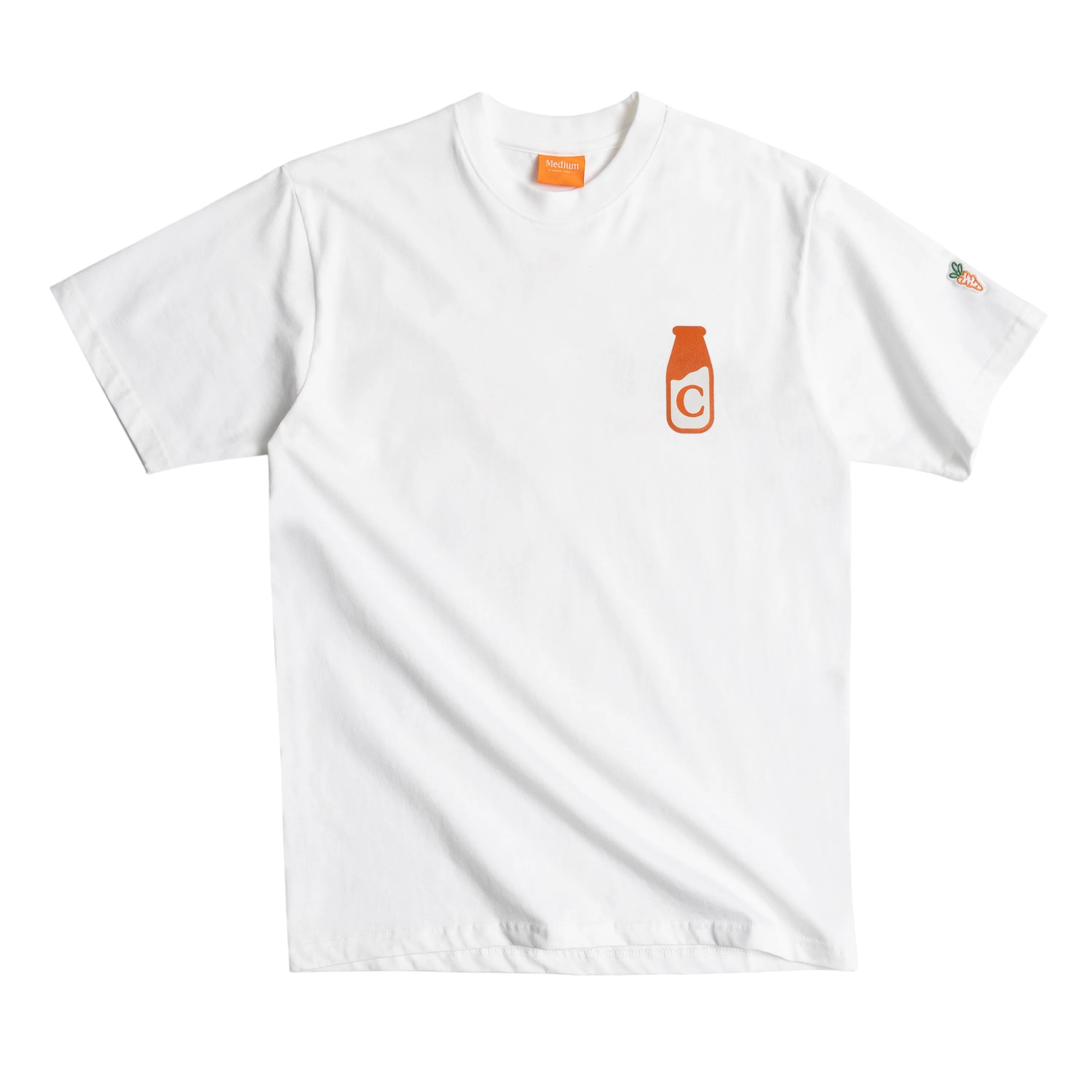 CARROTS DAIRY TEE - WHITE sold by Anwar Carrots