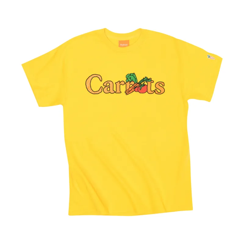 WORDMARK TEE - YELLOW sold by Anwar Carrots