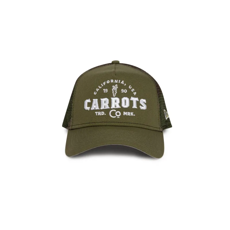 TRADEMARK 9FIFTY TRUCKER HAT - OLIVE sold by Anwar Carrots