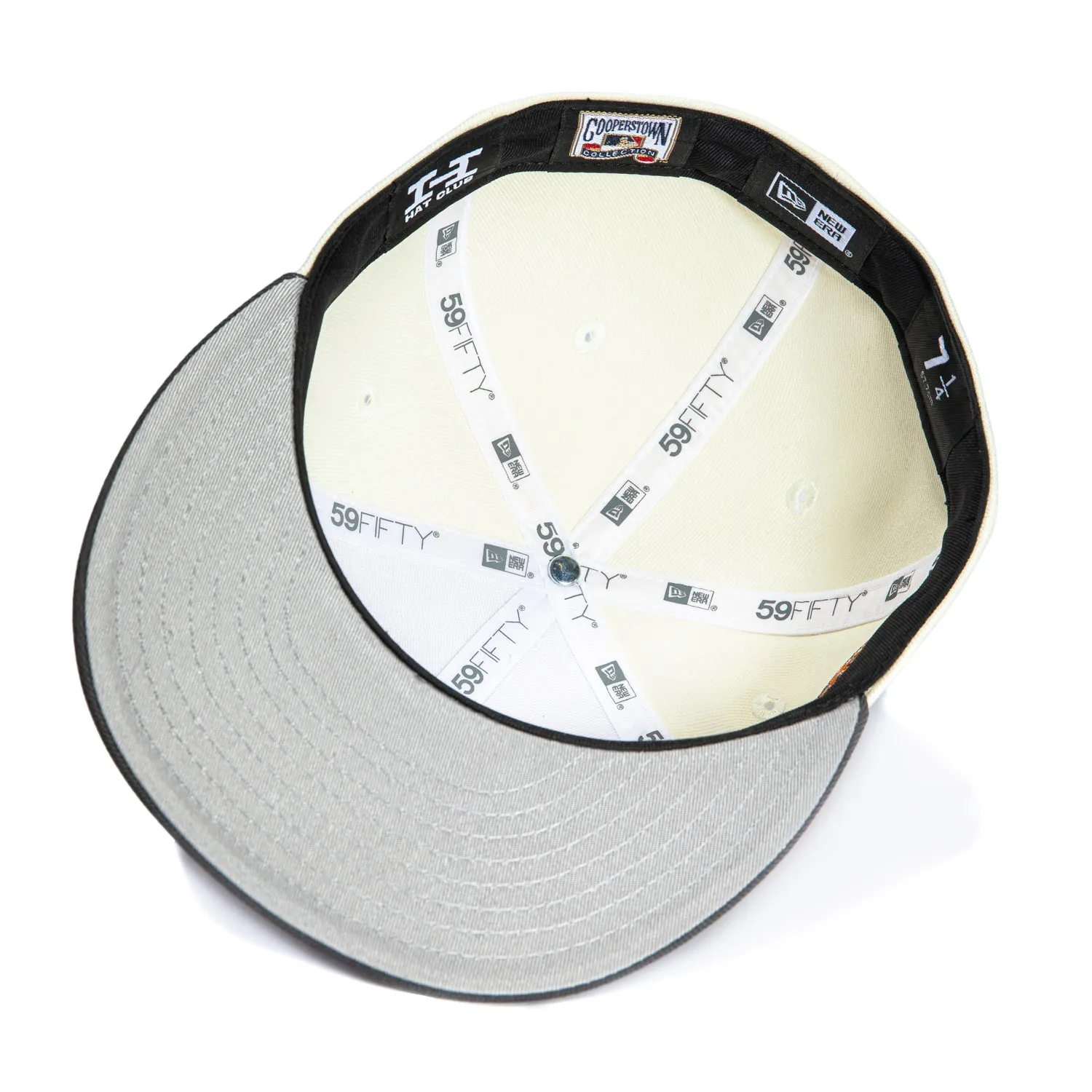 New Era 59Fifty Sepia Brooklyn Dodgers 1942 All Star Game Patch Hat - White, Graphite sold by Hat Club product image thumbnail 2