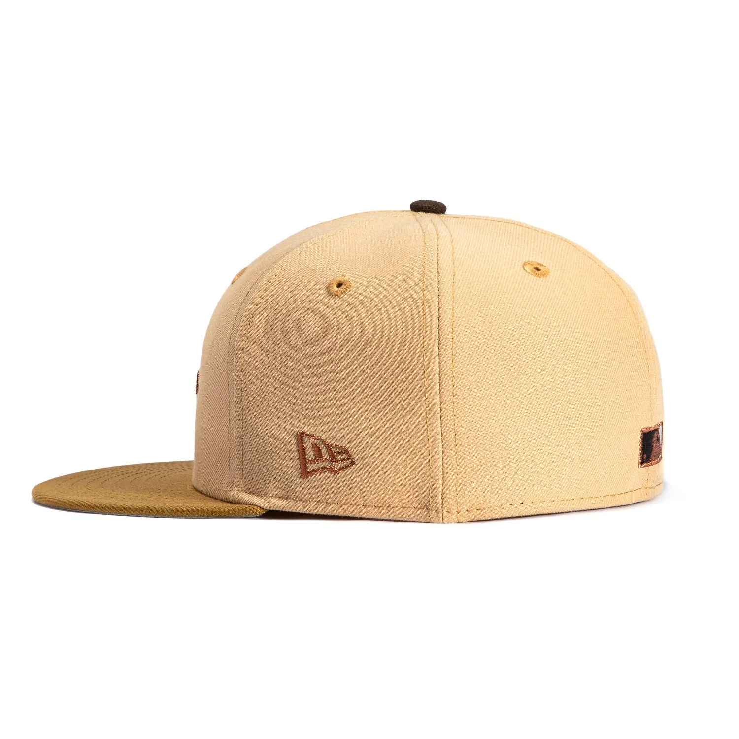 New Era 59Fifty Sepia Baltimore Orioles 20th Anniversary Stadium Patch 1998 Hat - Tan, Gold sold by Hat Club product image thumbnail 3