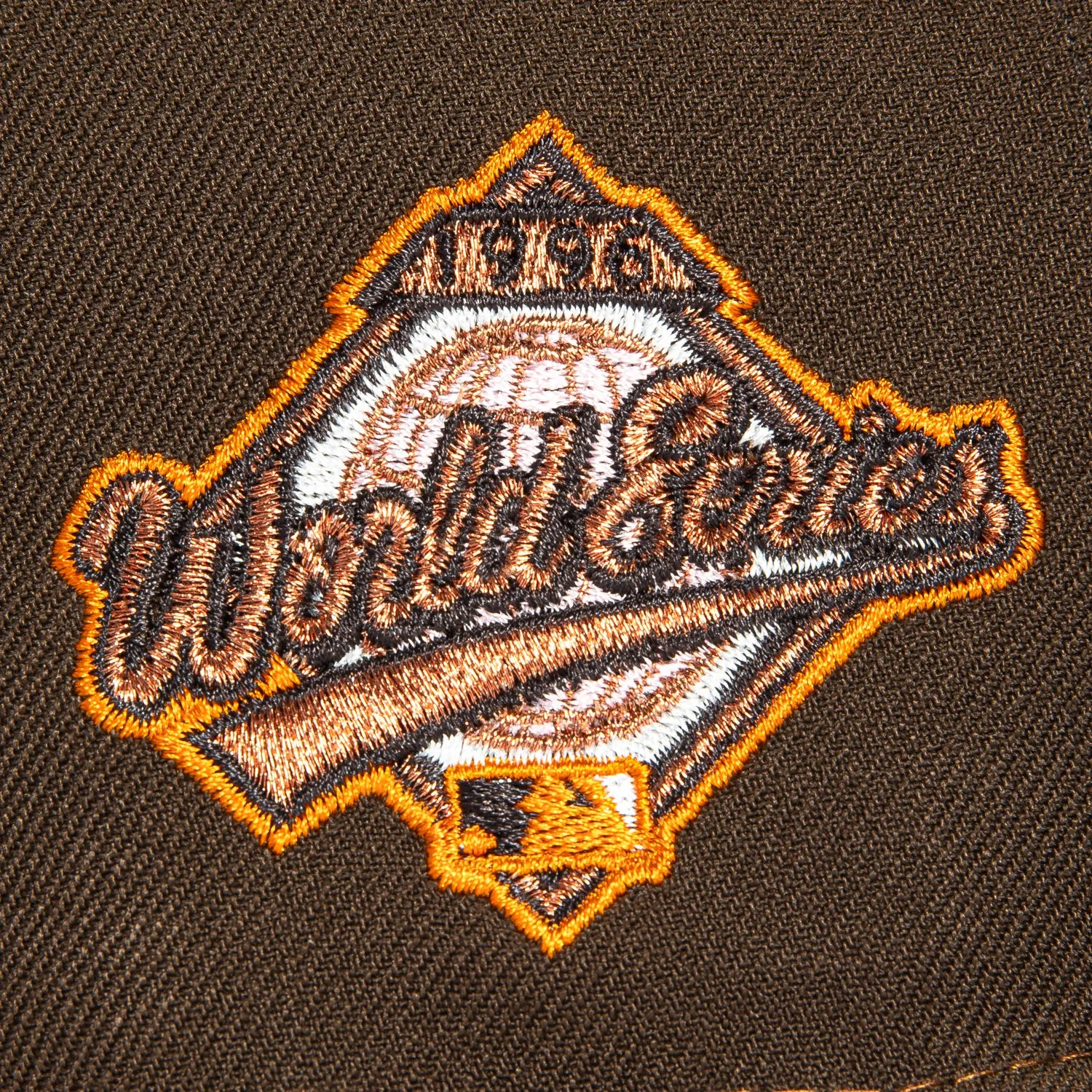 New Era 59Fifty Sepia New York Yankees 1996 World Series Patch Pinwheel Pink UV Hat - Khaki, Brown sold by Hat Club product image thumbnail 5
