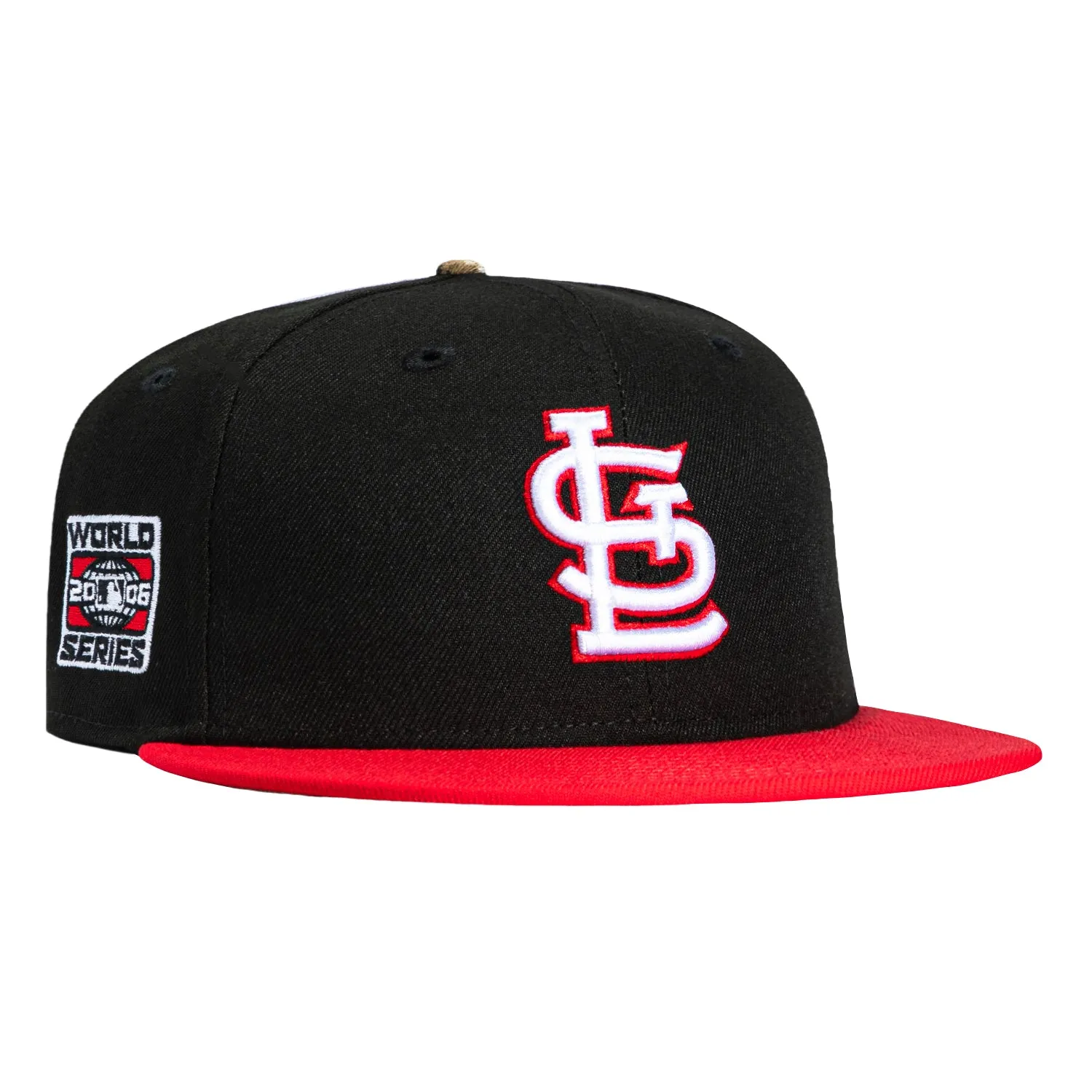 New Era 59Fifty St Louis Cardinals 2006 World Series Patch Realtree UV Hat - Black, Red sold by Hat Club