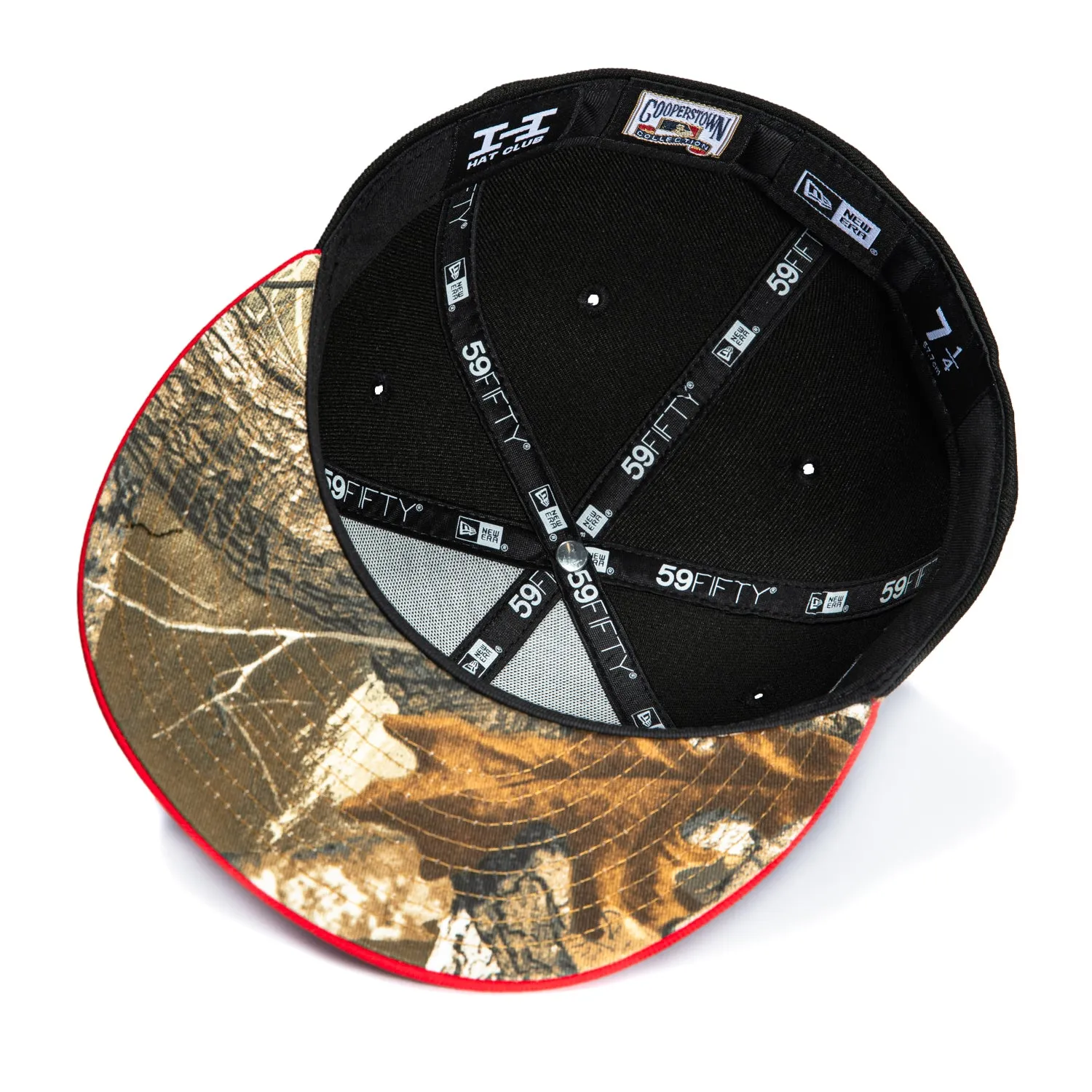 New Era 59Fifty St Louis Cardinals 2006 World Series Patch Realtree UV Hat - Black, Red sold by Hat Club product image thumbnail 2