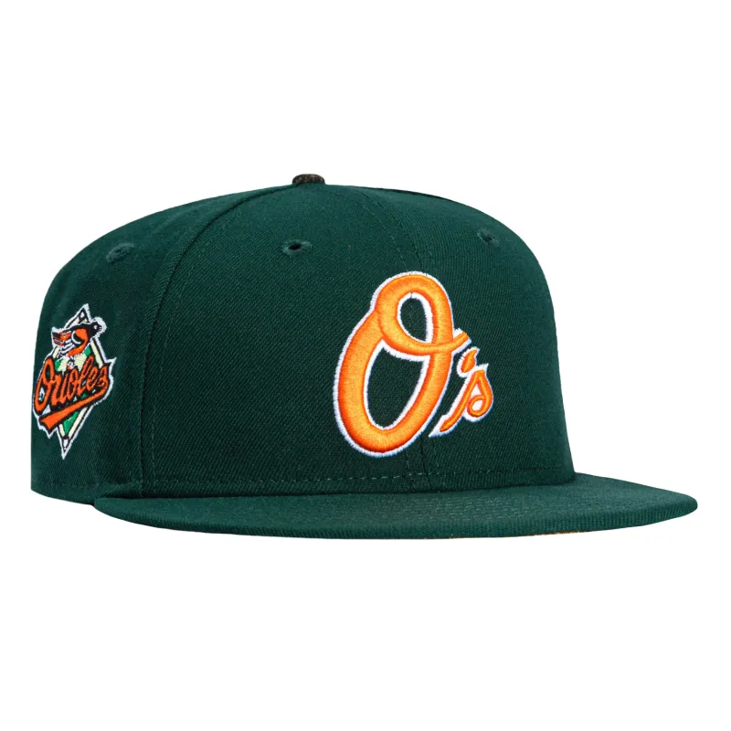 New Era 59Fifty Baltimore Orioles 1998 Logo Patch Realtree UV Hat - Green sold by Hat Club