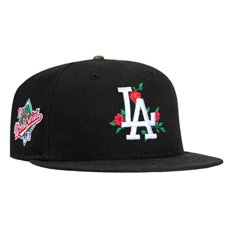 New Era 59Fifty Los Angeles Dodgers 1988 World Series Patch Realtree UV Hat - Black sold by Hat Club