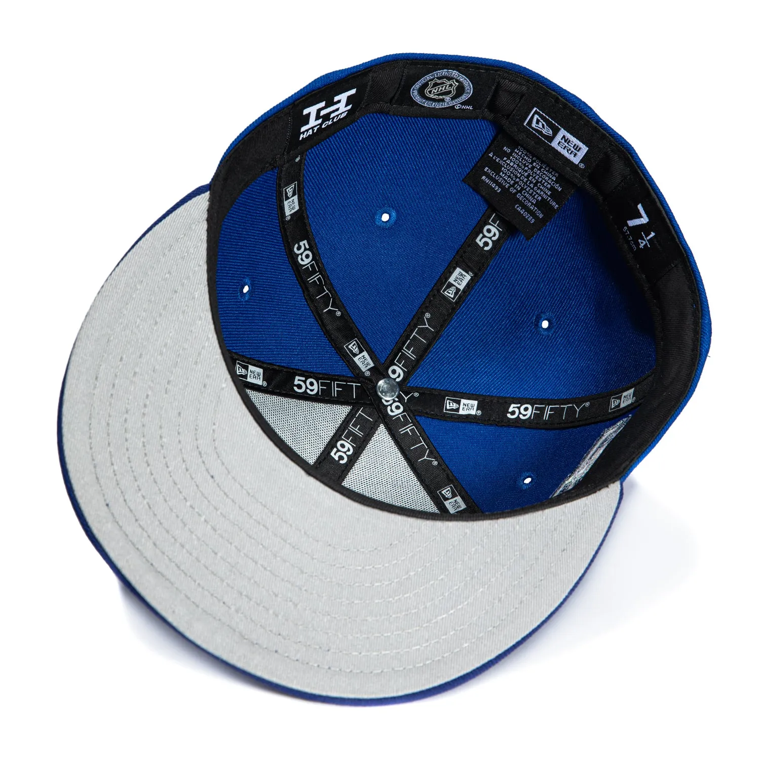 New Era 59Fifty Blue Ice Toronto Maple Leafs 75th Anniversary Patch Hat - Royal, Royal sold by Hat Club product image thumbnail 2
