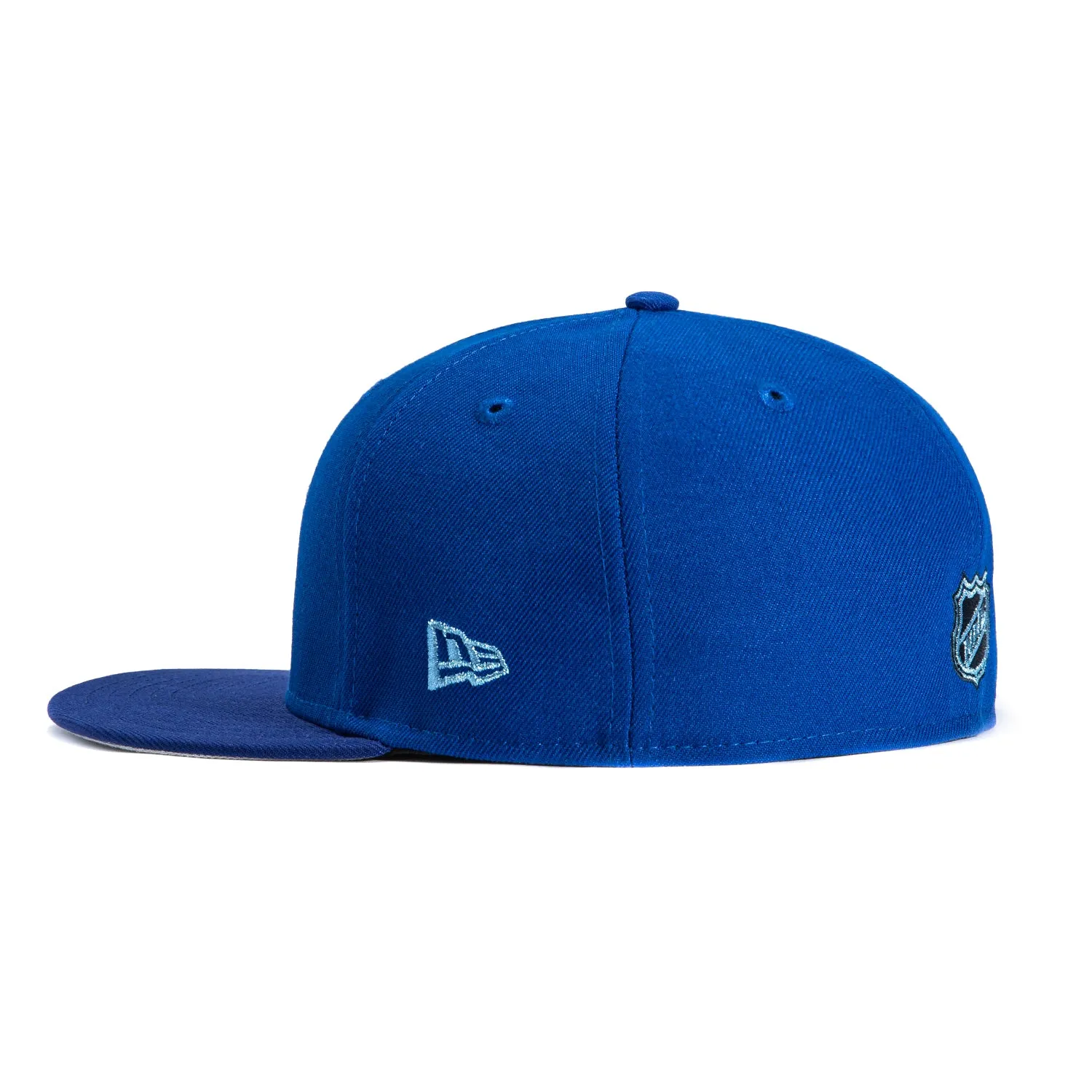 New Era 59Fifty Blue Ice Toronto Maple Leafs 75th Anniversary Patch Hat - Royal, Royal sold by Hat Club product image thumbnail 3