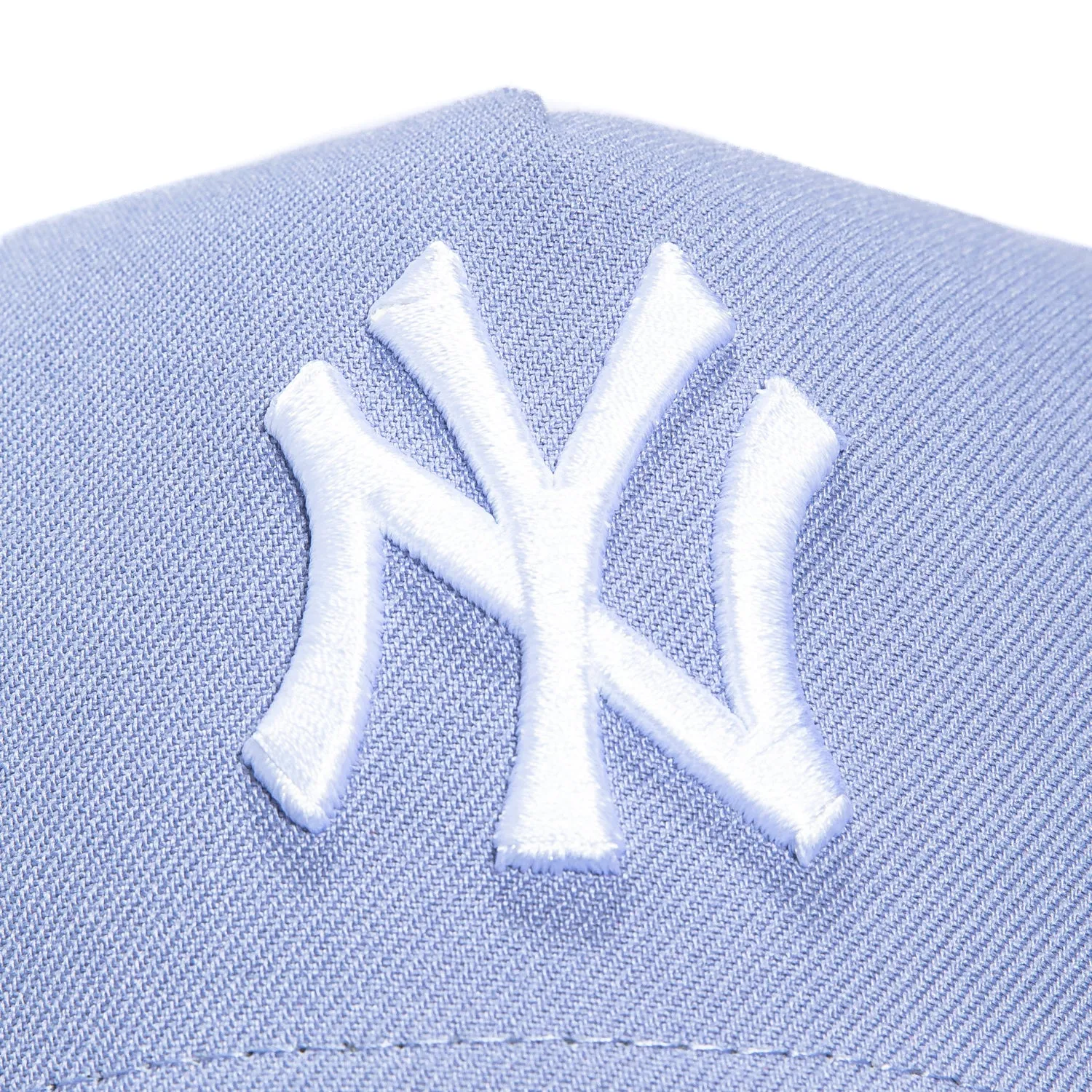 New Era 9Forty A-Frame New York Yankees 1998 World Series Patch Snapback Hat - Lavender, Navy sold by Hat Club product image thumbnail 3