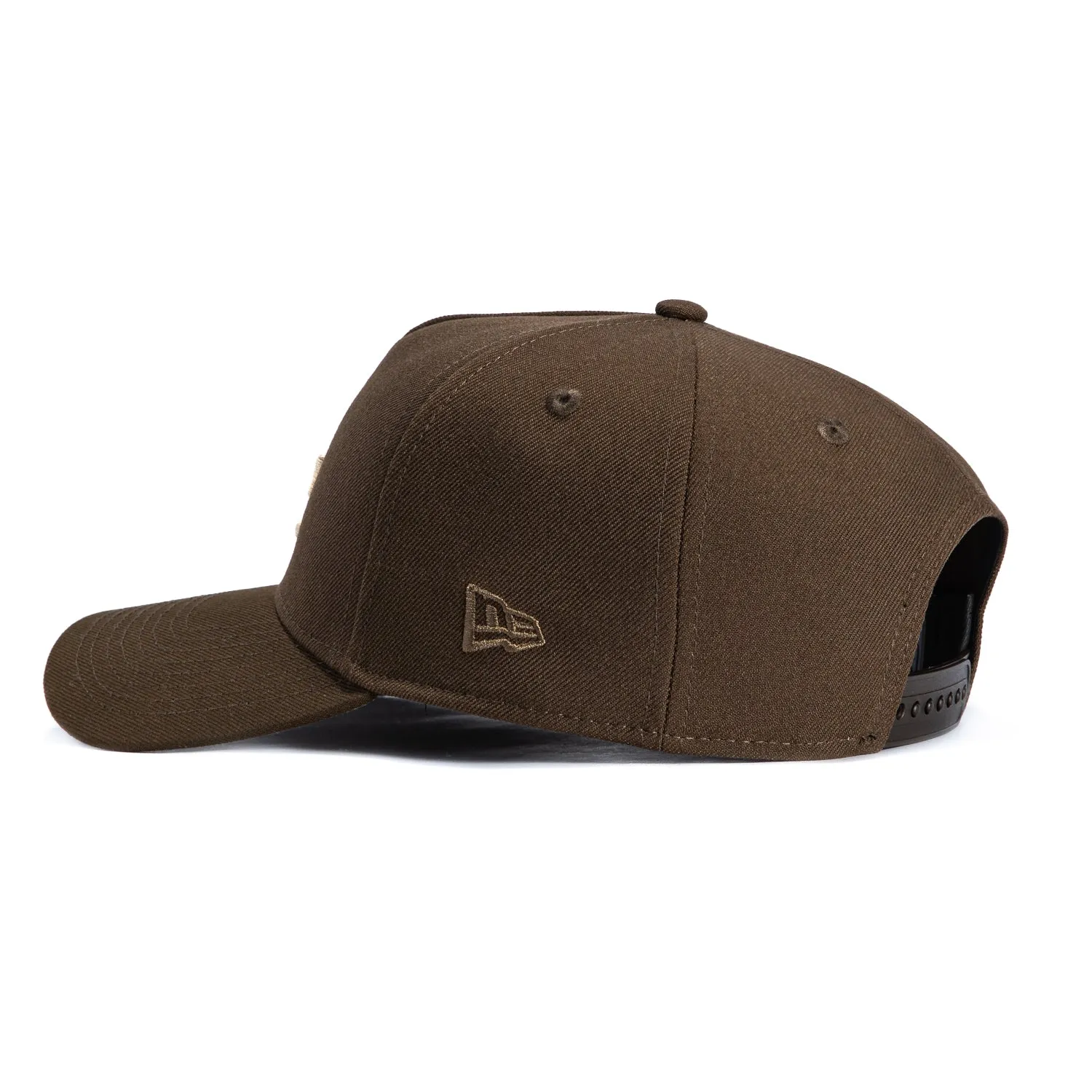 New Era 9Forty A-Frame New York Yankees 1978 World Series Patch Snapback Hat - Brown, Ivory sold by Hat Club product image thumbnail 2