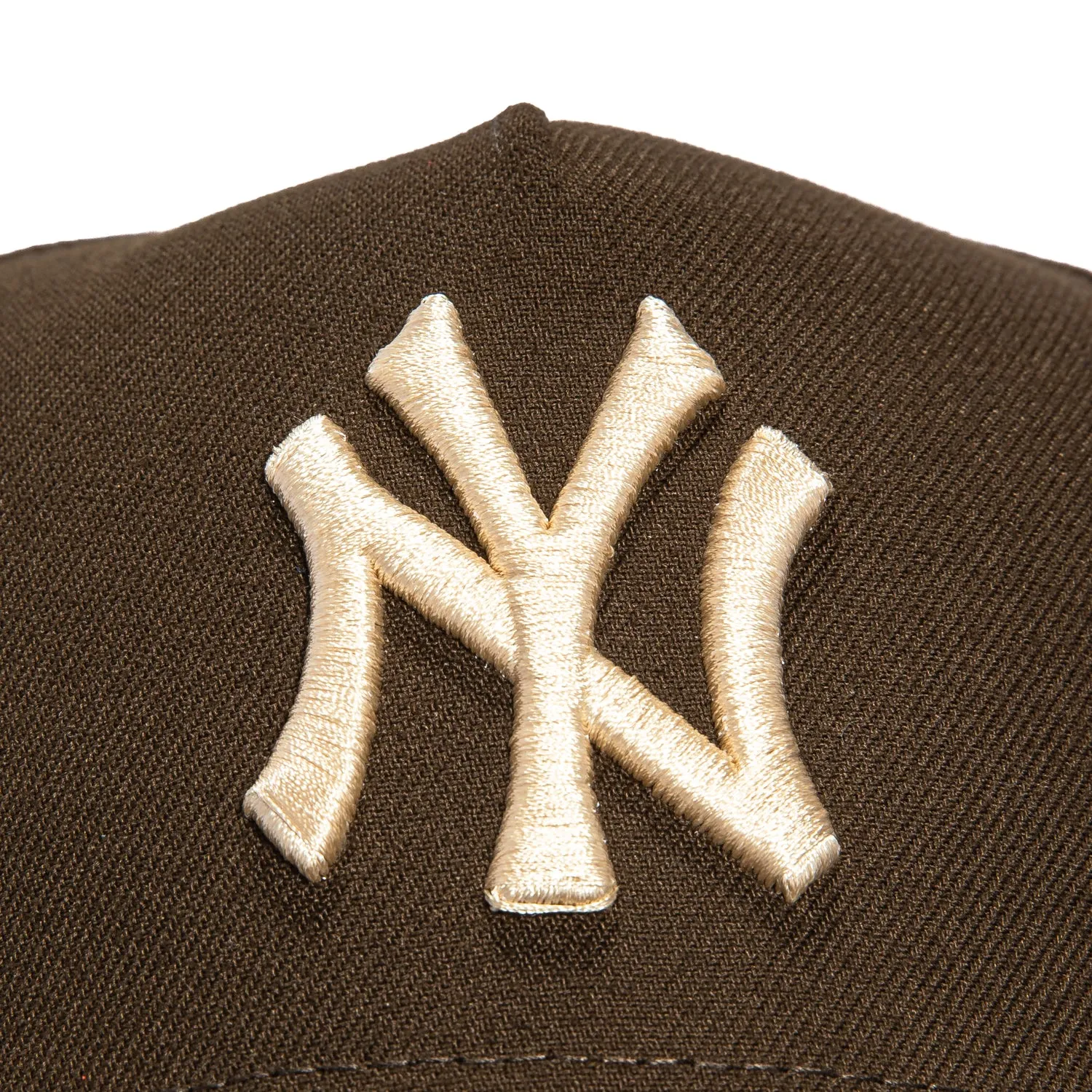 New Era 9Forty A-Frame New York Yankees 1978 World Series Patch Snapback Hat - Brown, Ivory sold by Hat Club product image thumbnail 3