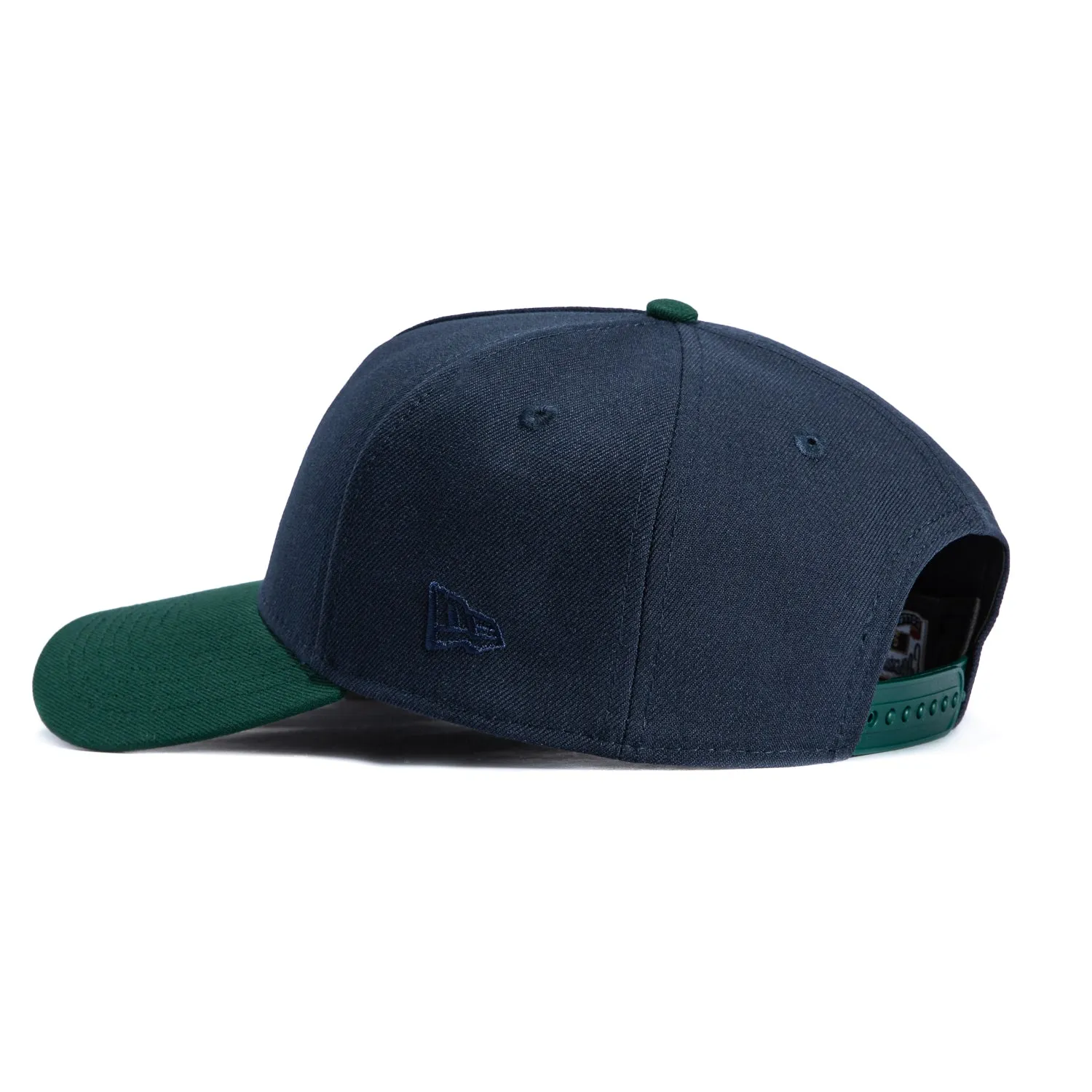 New Era 9Forty A-Frame Los Angeles Dodgers 40th Anniversary Patch Snapback Hat - Navy, Green sold by Hat Club product image thumbnail 2