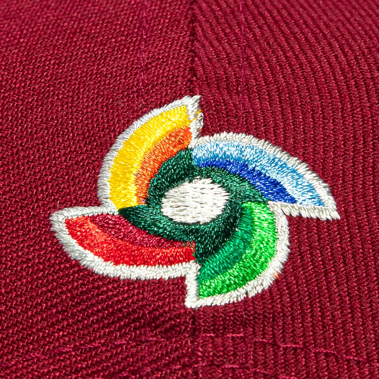 New Era 9Forty A-Frame Mexico World Baseball Classic Mexico Flag Patch Snapback Hat - Cardinal, Green sold by Hat Club product image thumbnail 5