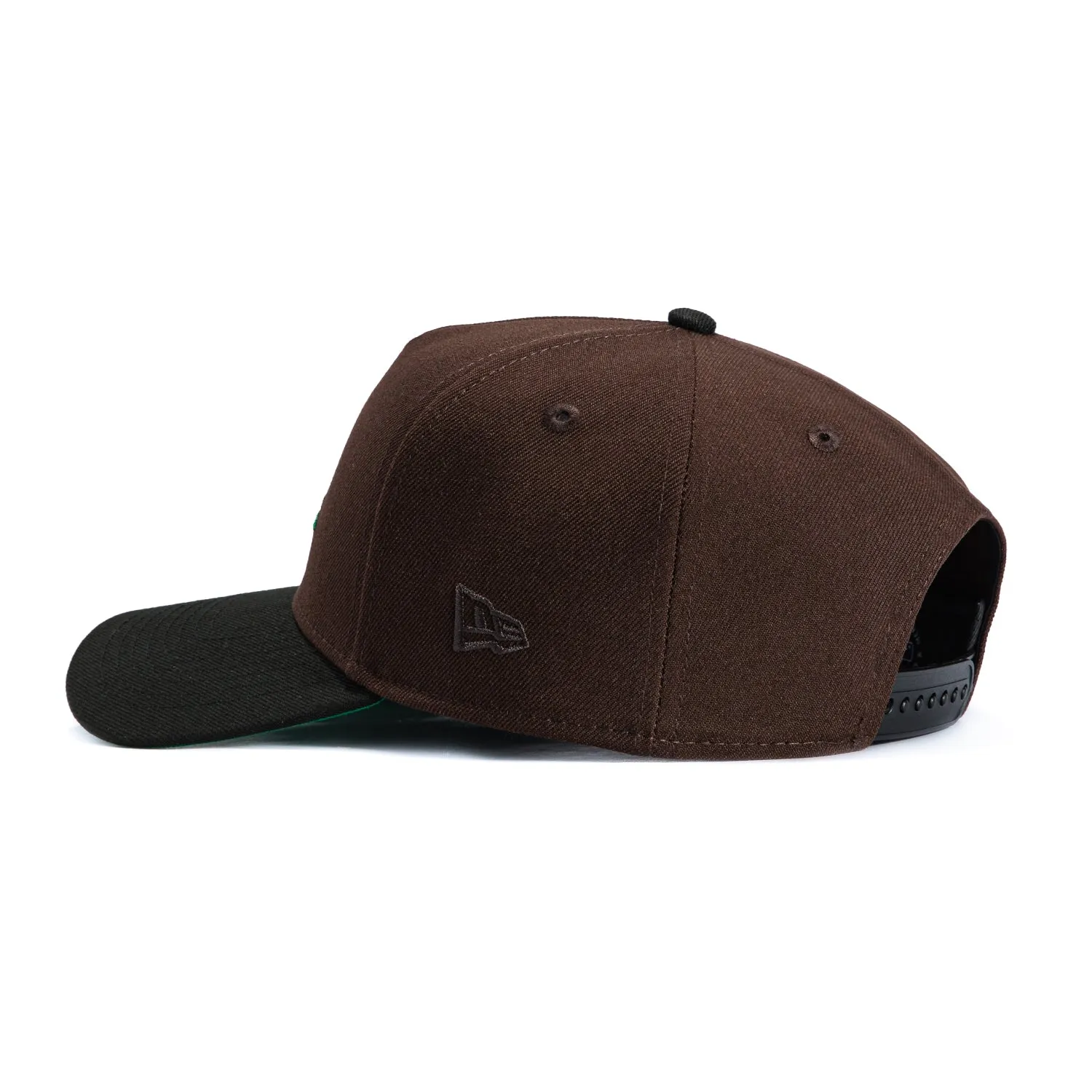 New Era 9Forty A-Frame Los Angeles Dodgers Rose Snapback Hat - Brown, Black sold by Hat Club product image thumbnail 2