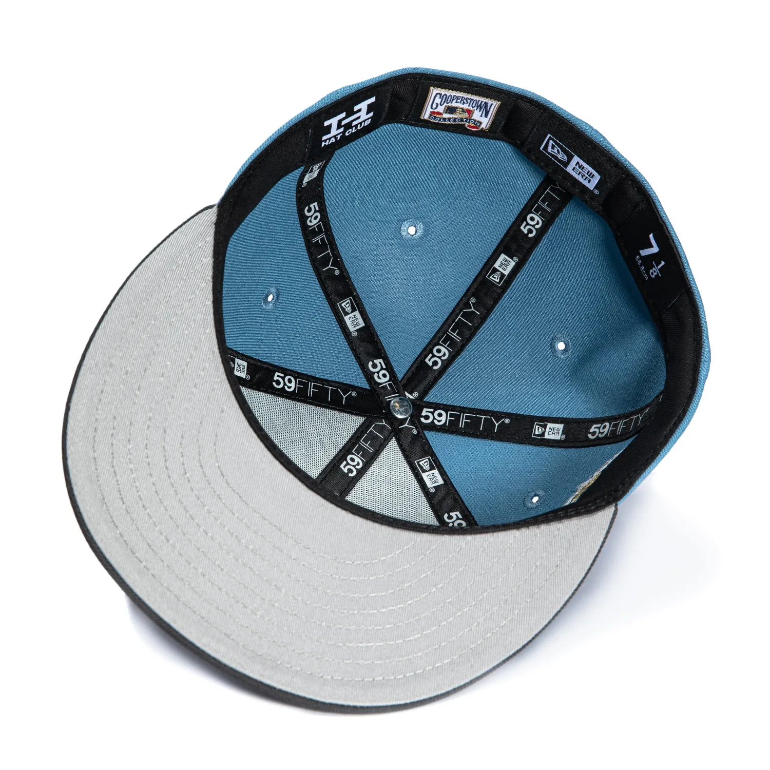 New Era 59Fifty Los Angeles Angels 50th Anniversary Patch 1997 Hat - Indigo, Graphite, Metallic Copper sold by Hat Club product image thumbnail 2