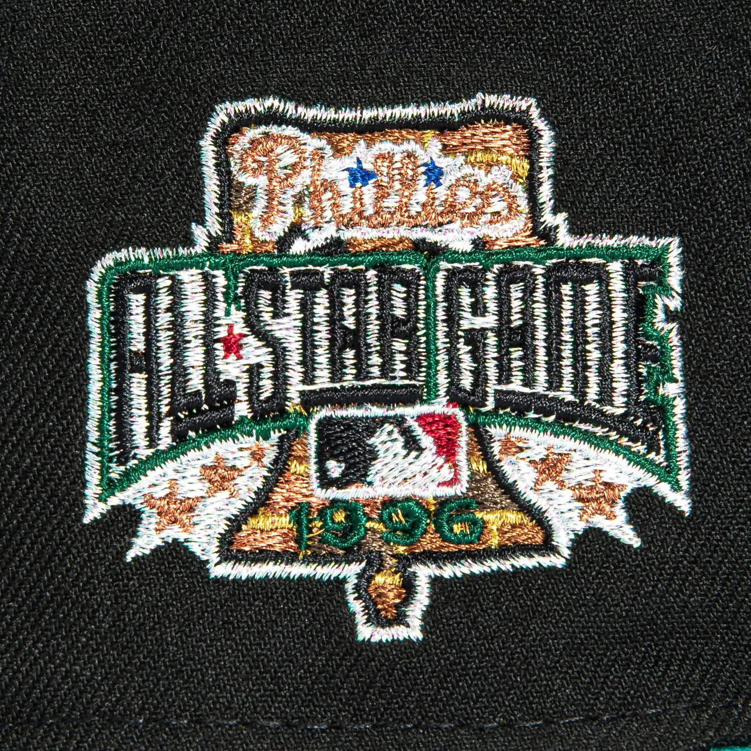New Era 59Fifty Philadelphia Phillies 1996 All Star Game Patch Hat - Black, Teal sold by Hat Club product image thumbnail 5