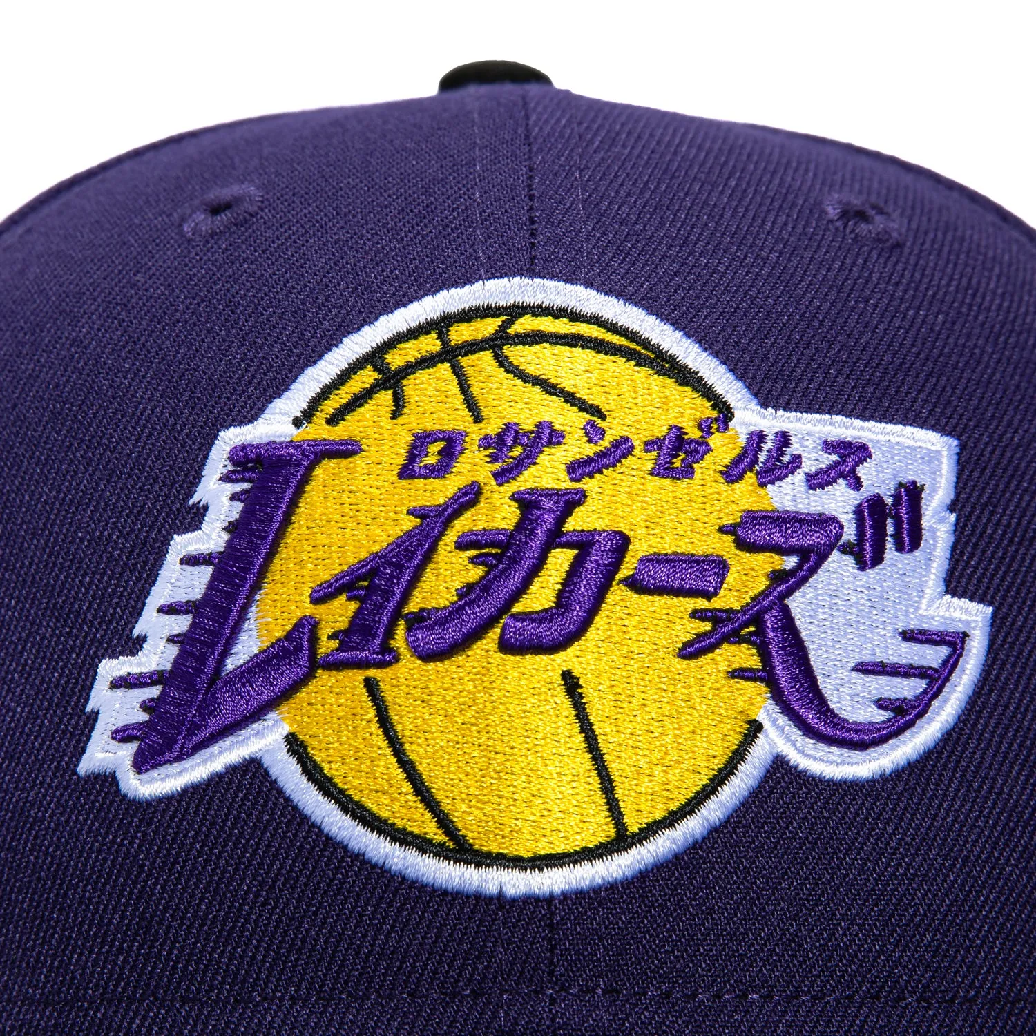 New Era 59Fifty Los Angeles Lakers Hyperfly Hat - Purple, Black sold by Hat Club product image thumbnail 4
