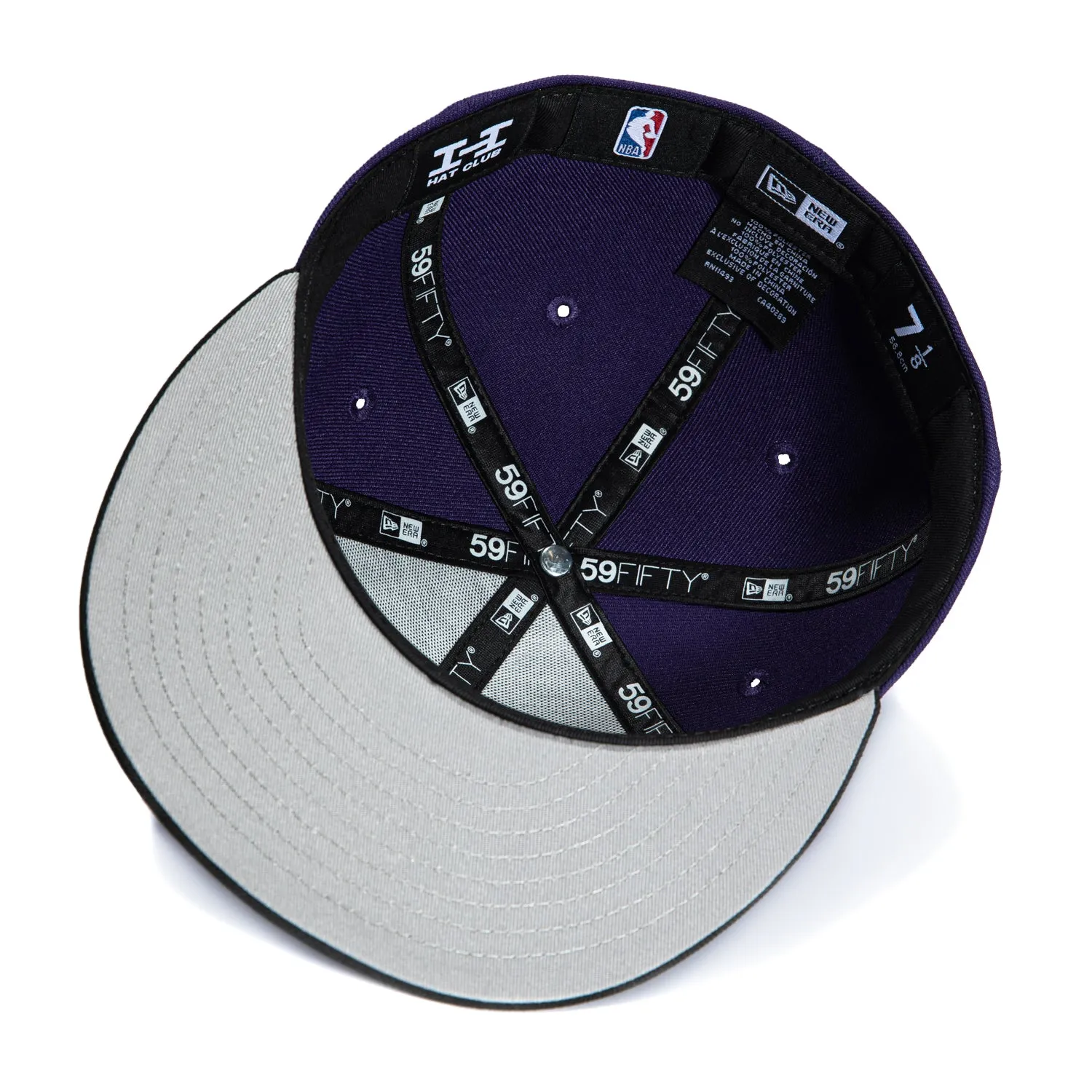 New Era 59Fifty Los Angeles Lakers Hyperfly Hat - Purple, Black sold by Hat Club product image thumbnail 2