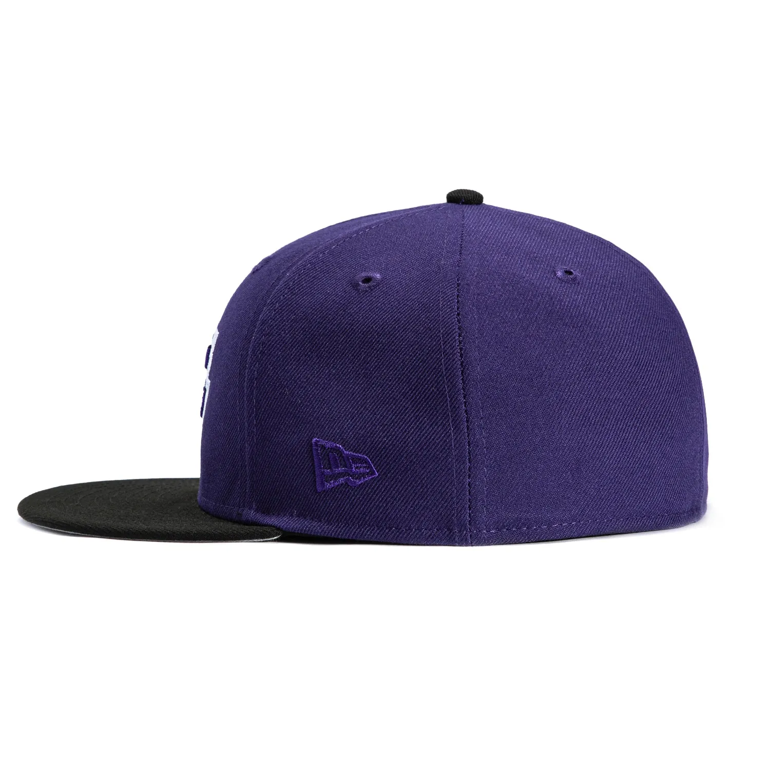 New Era 59Fifty Los Angeles Lakers Hyperfly Hat - Purple, Black sold by Hat Club product image thumbnail 3