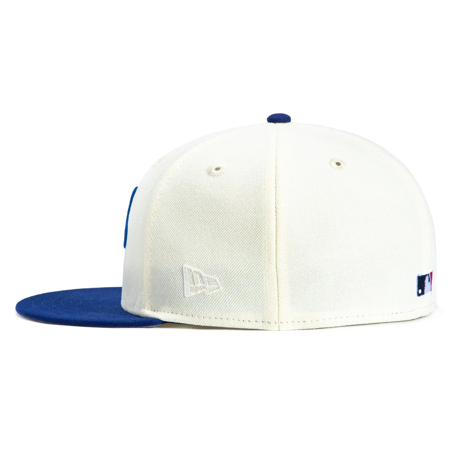 New Era 59Fifty Los Angeles Dodgers Logo Patch Katakana Hat - White, Royal sold by Hat Club product image thumbnail 3